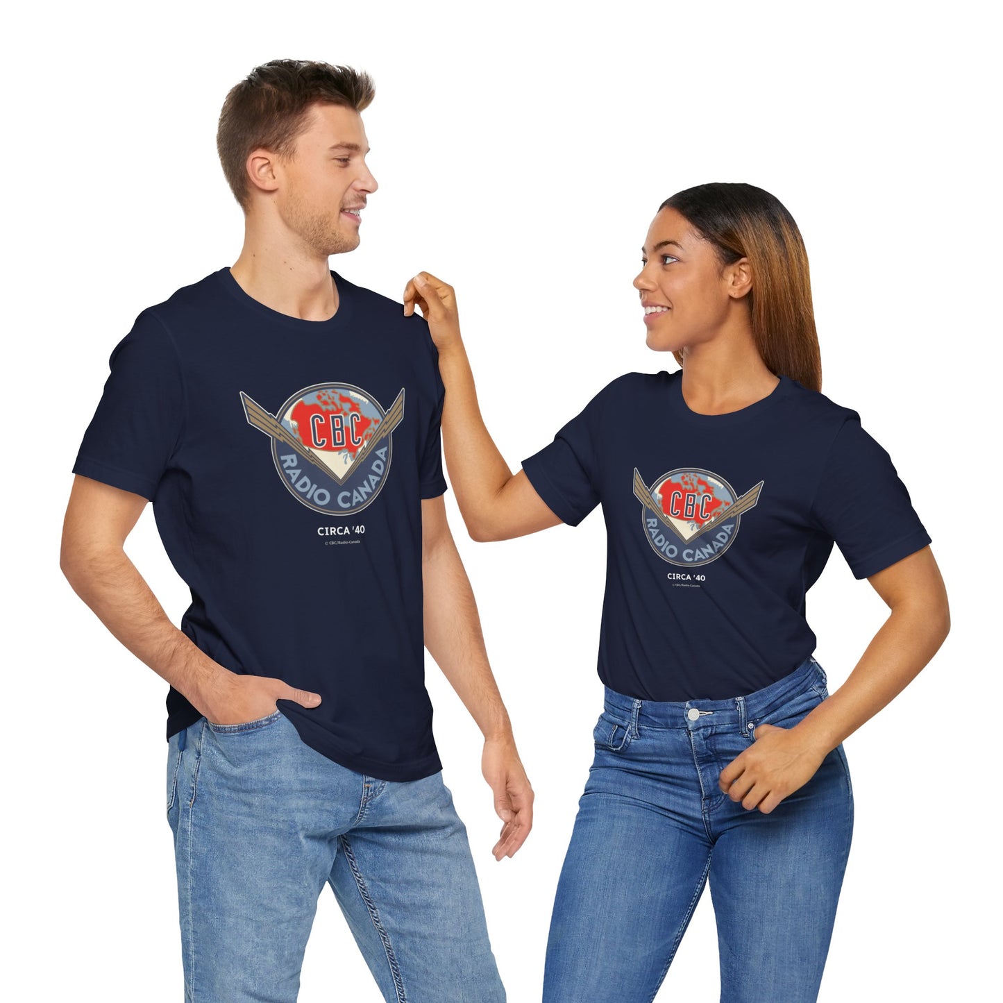 CBC 1940 Retro Unisex Jersey Short Sleeve Tee