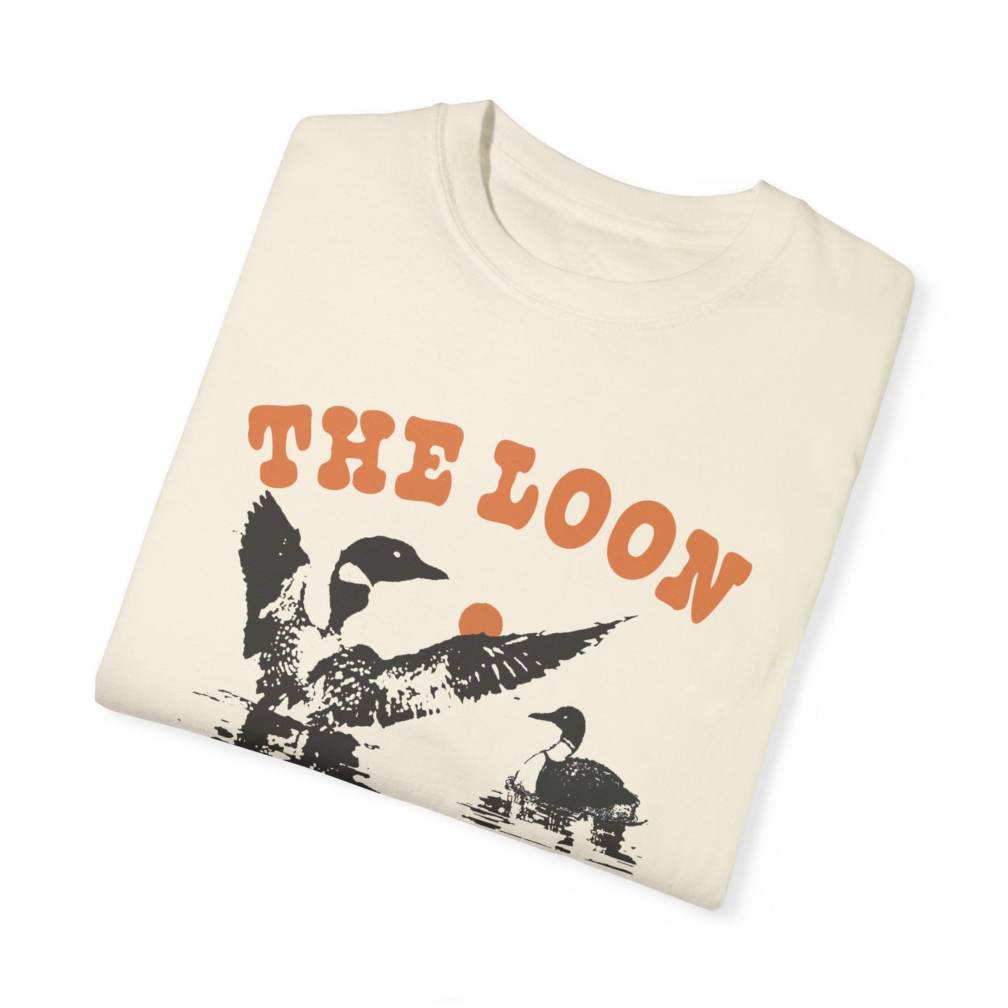 The Loon Of North America Unisex Garment-Dyed T-shirt
