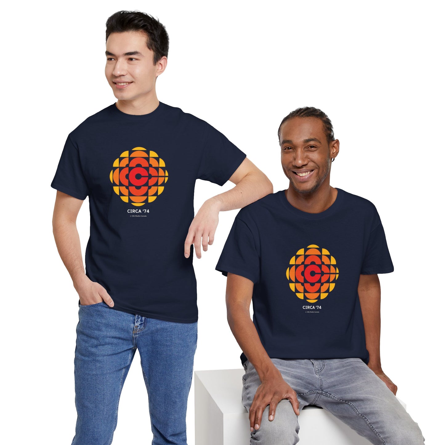 CBC 1974 Retro Logo Unisex Heavy Cotton Tee