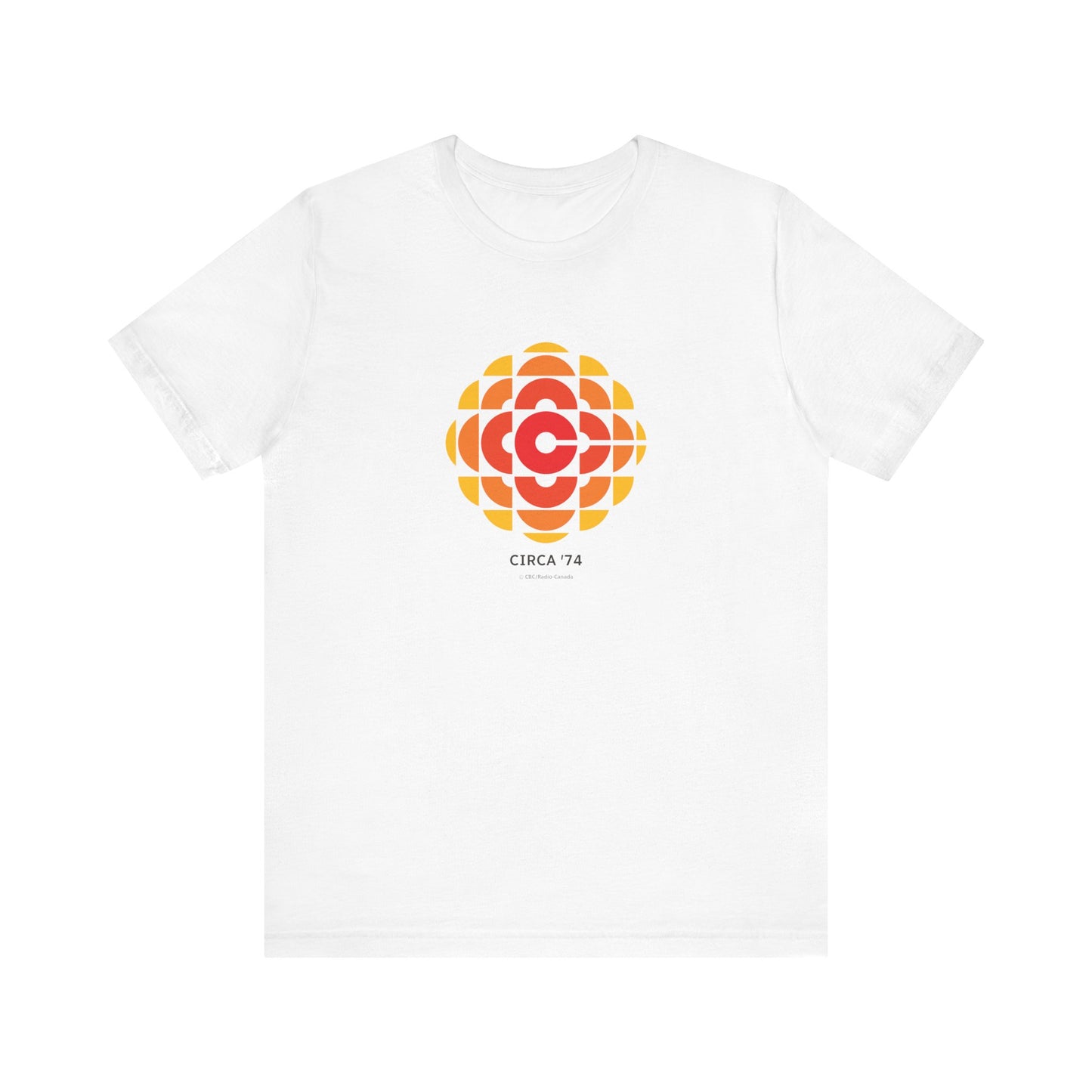 CBC 1974 Retro Logo Unisex Jersey Short Sleeve Tee