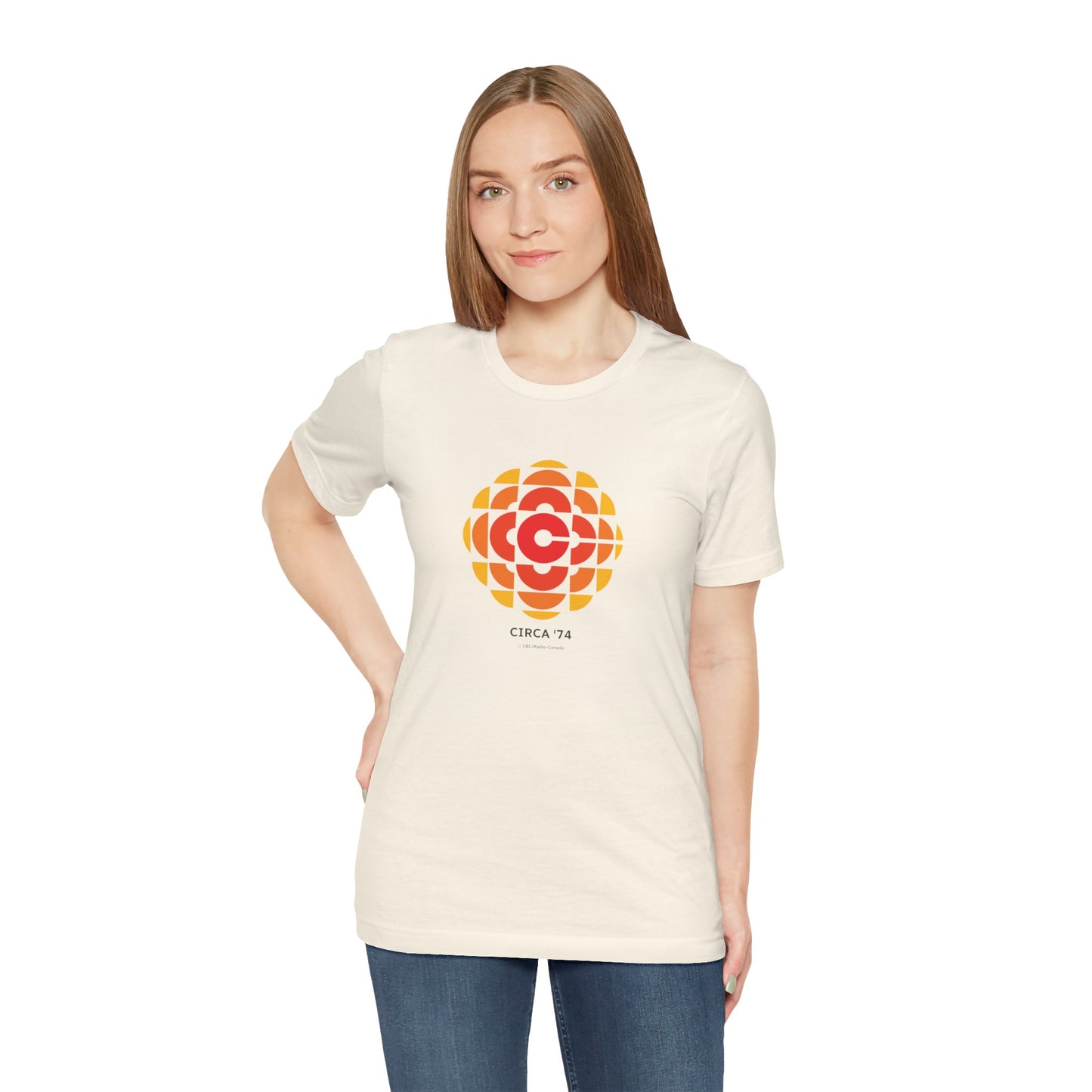 CBC 1974 Retro Logo Unisex Jersey Short Sleeve Tee