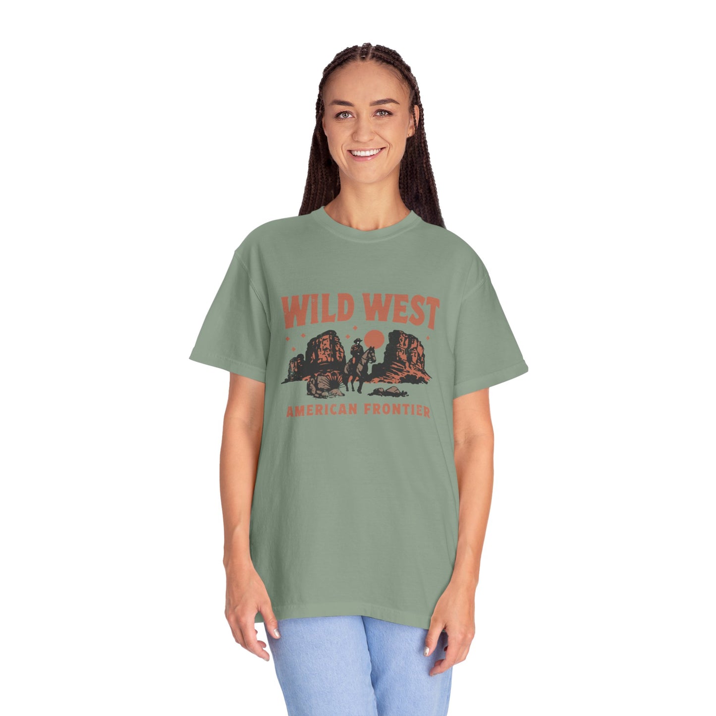 Wild West Unisex Garment-Dyed T-shirt