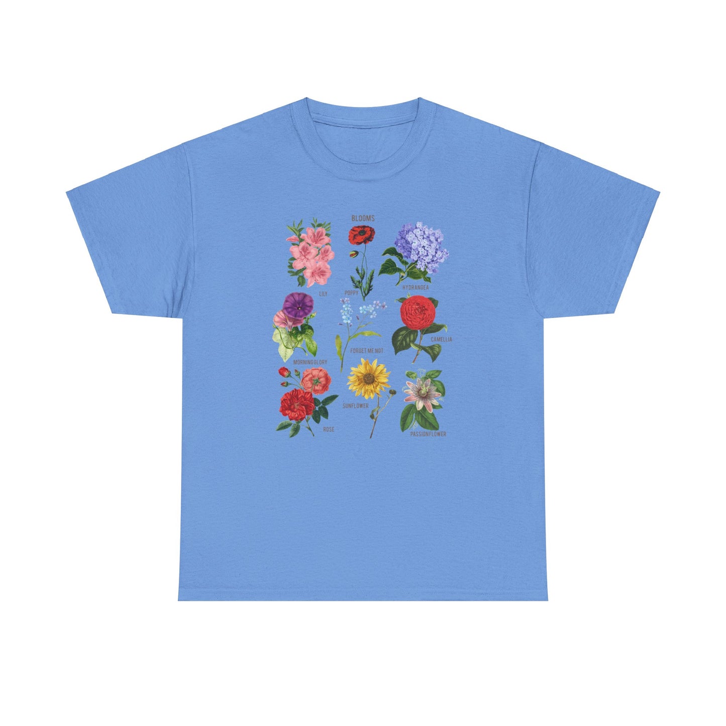 Blooms Flower Unisex Heavy Cotton Tee