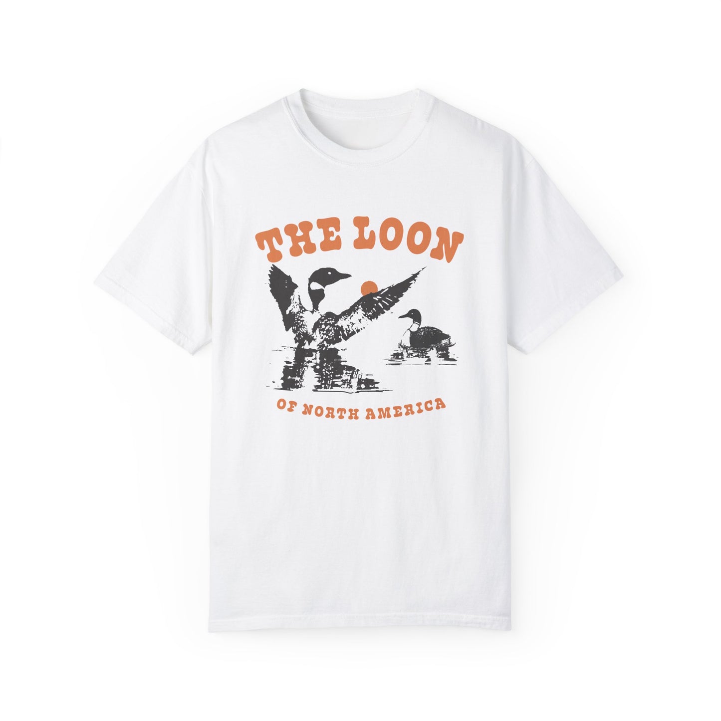 The Loon Of North America Unisex Garment-Dyed T-shirt