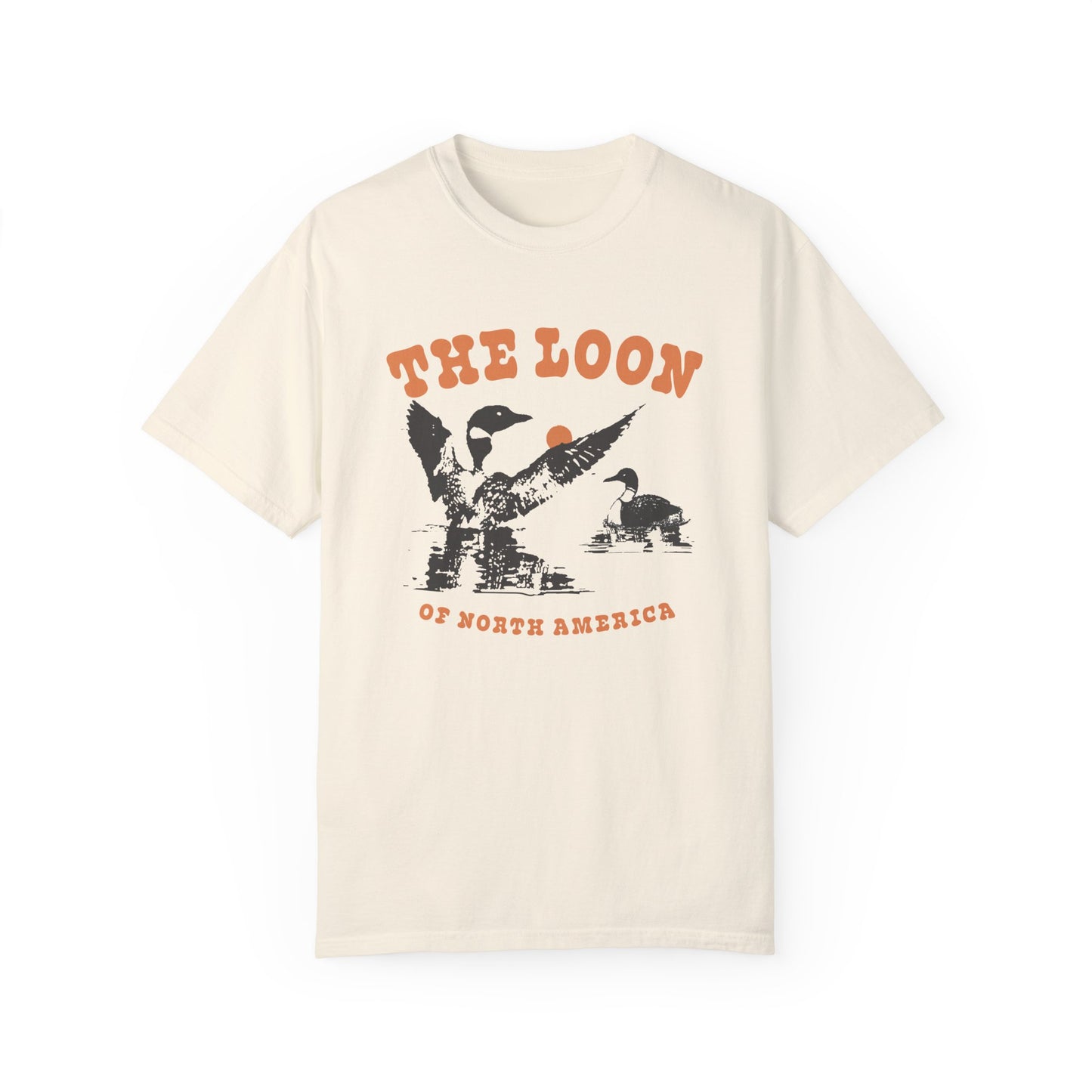 The Loon Of North America Unisex Garment-Dyed T-shirt