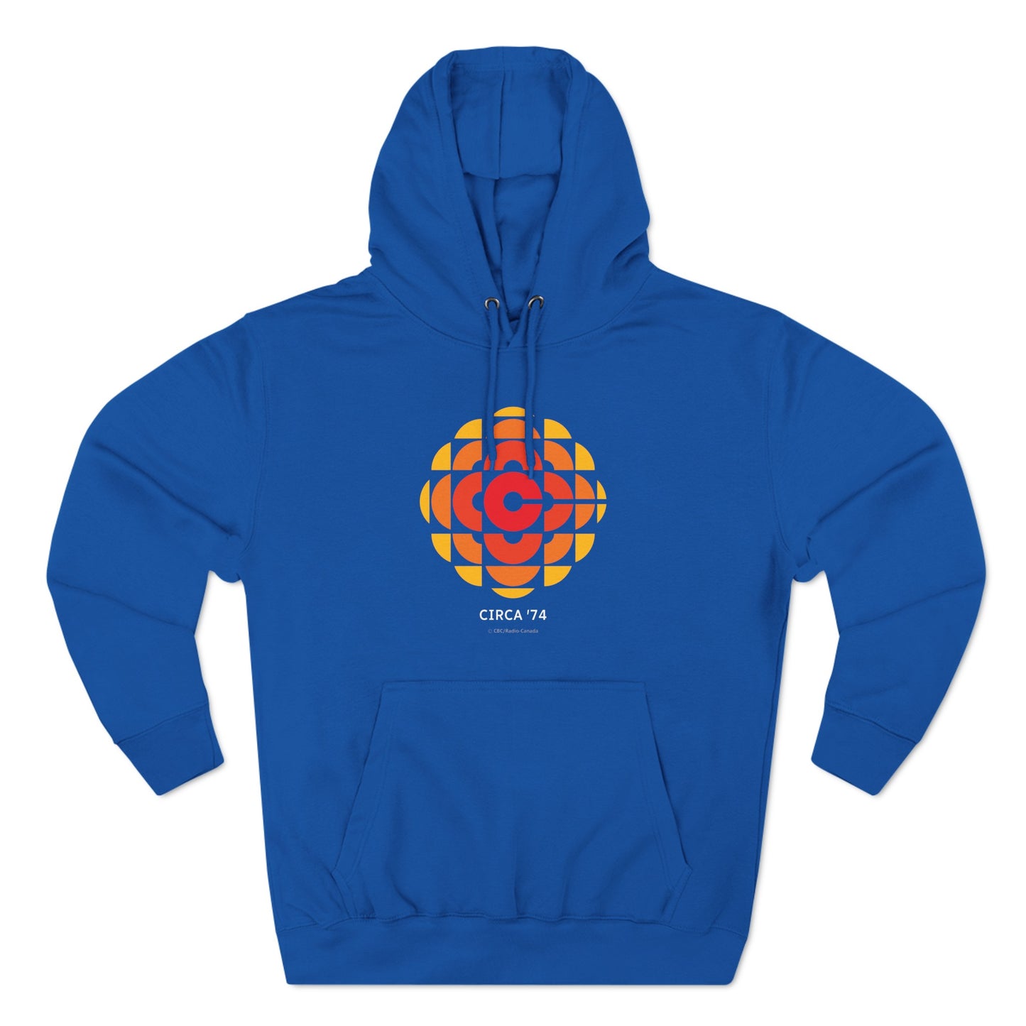 CBC 1974 Retro Logo Three-Panel Fleece Hoodie