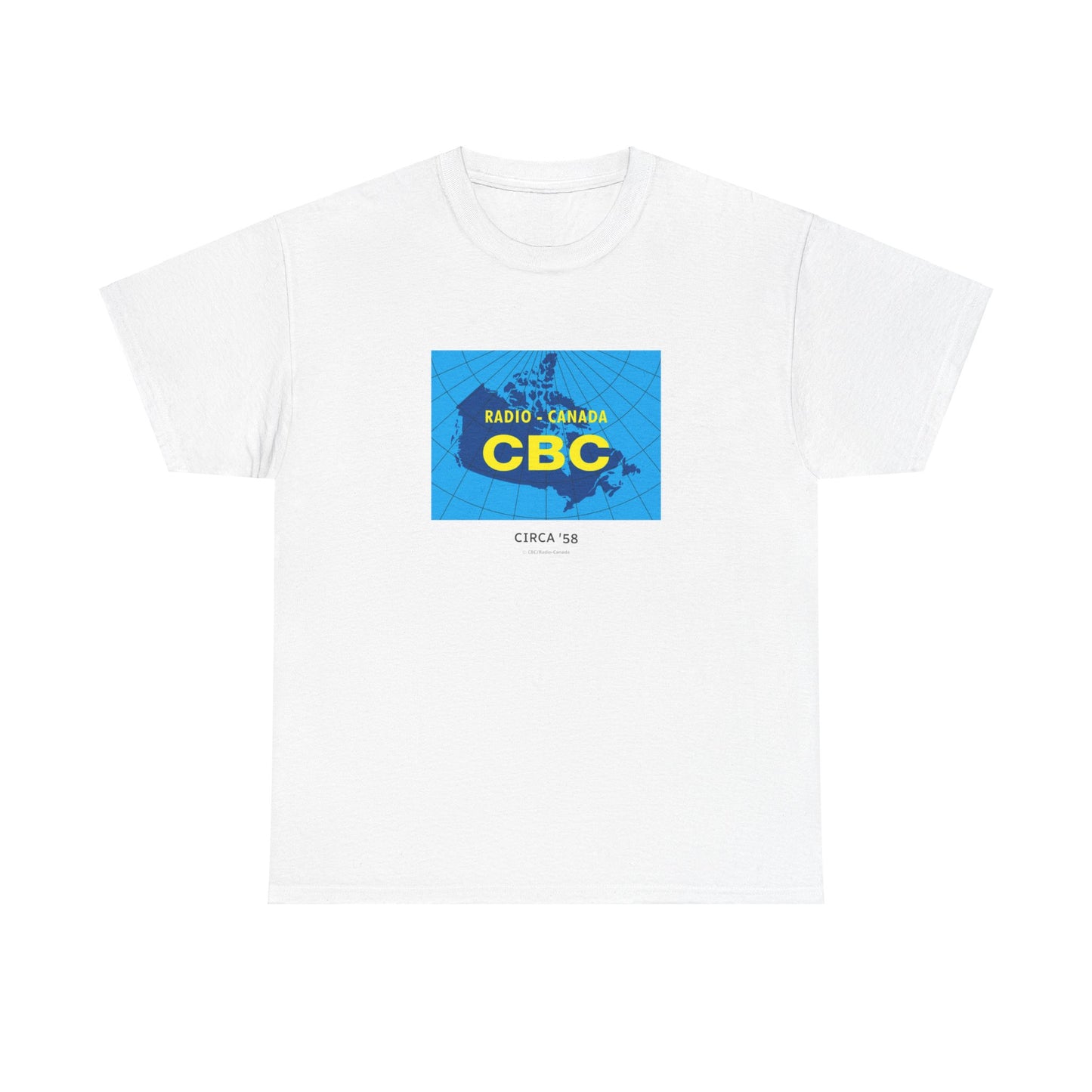 CBC 1958 Retro Logo Unisex Heavy Cotton Tee