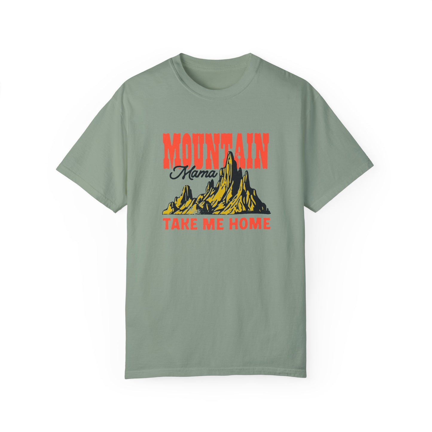Mountain Mama Unisex Garment-Dyed T-shirt