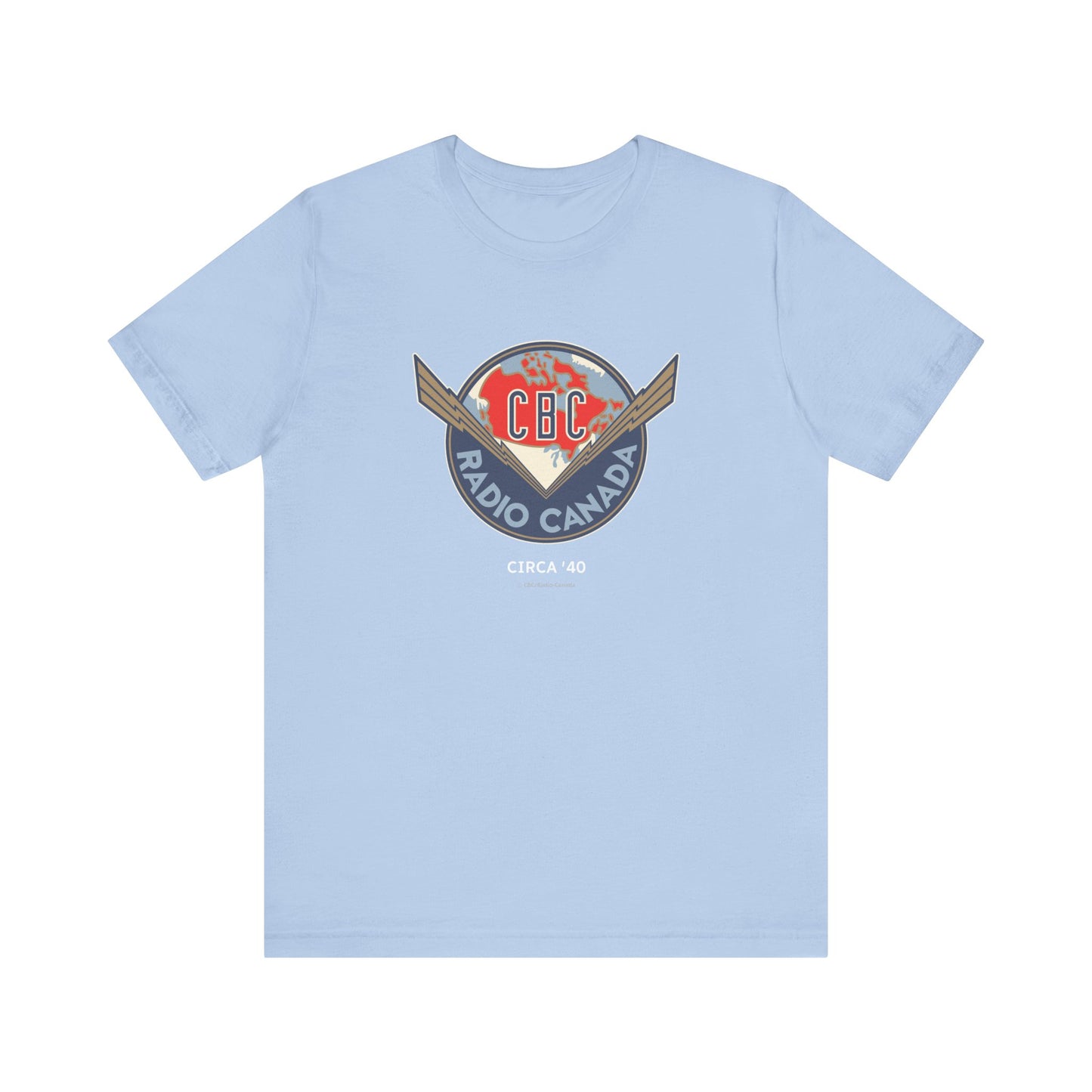 CBC 1940 Retro Unisex Jersey Short Sleeve Tee
