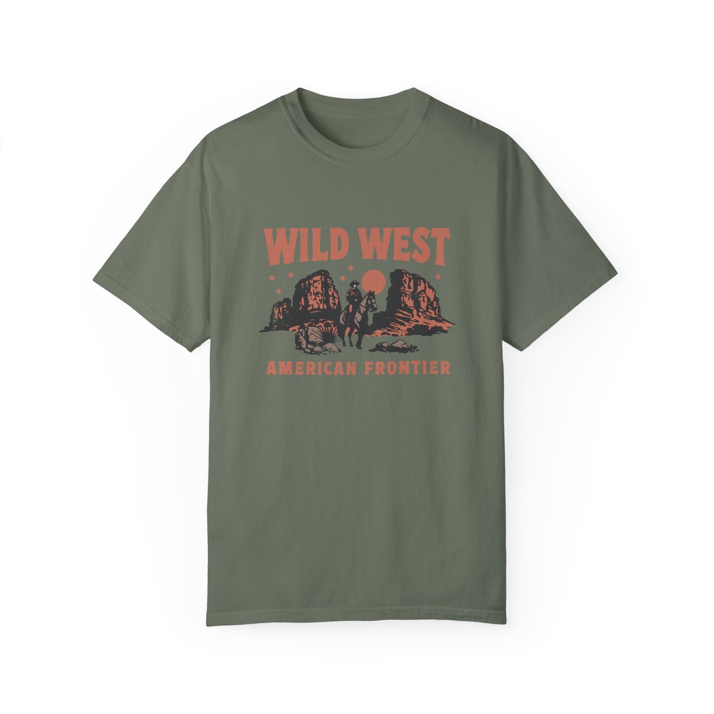 Wild West Unisex Garment-Dyed T-shirt
