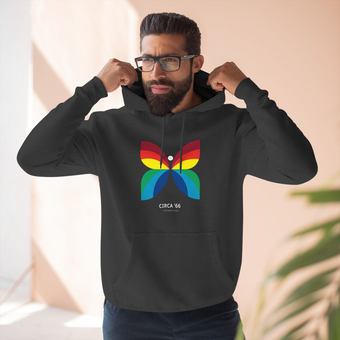 CBC 1966 Retro Logo Three-Panel Fleece Hoodie