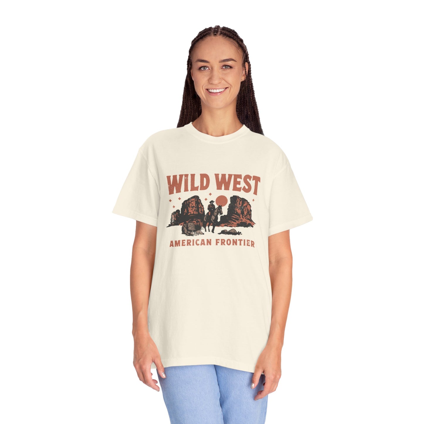 Wild West Unisex Garment-Dyed T-shirt