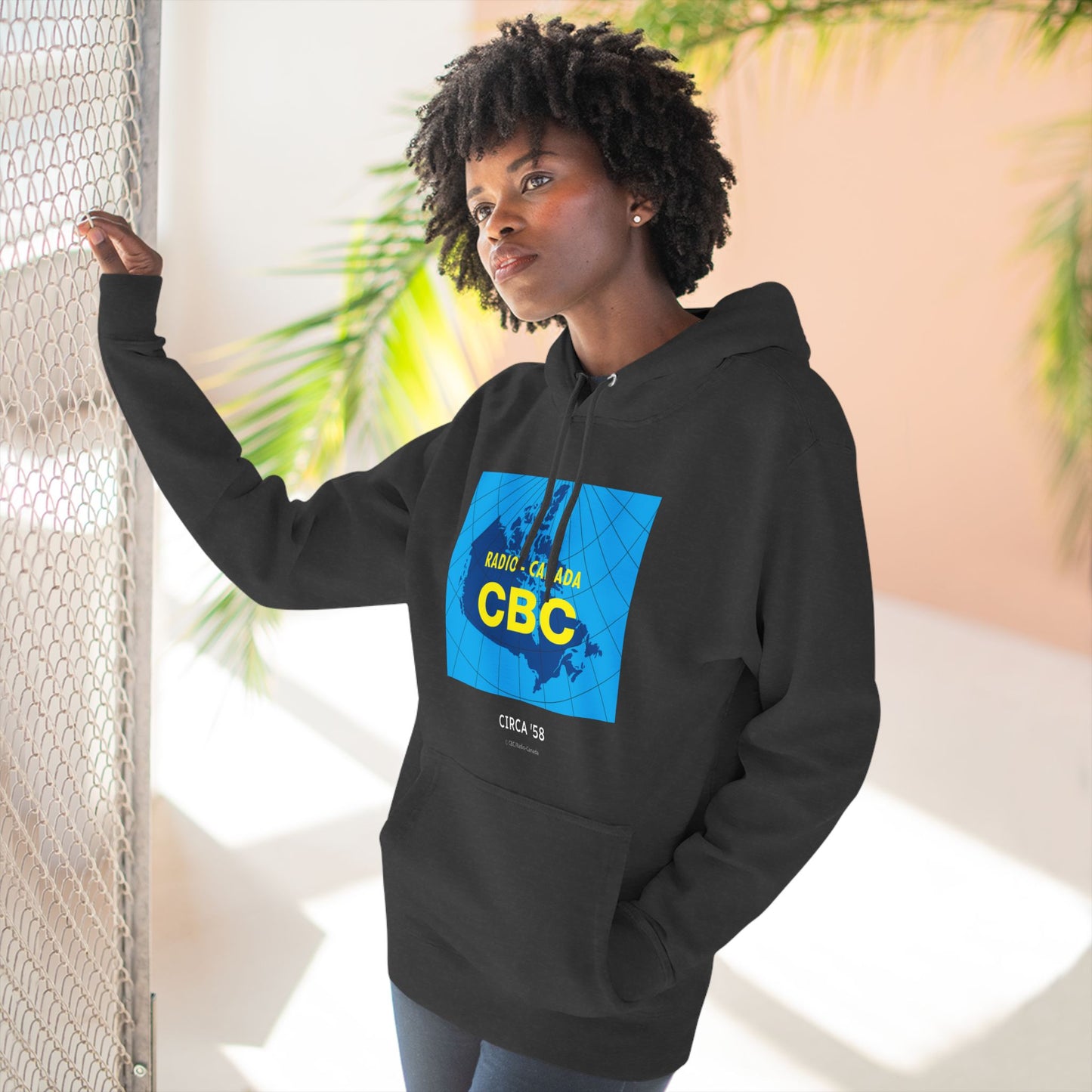 CBC 1958 Retro Logo Three-Panel Fleece Hoodie