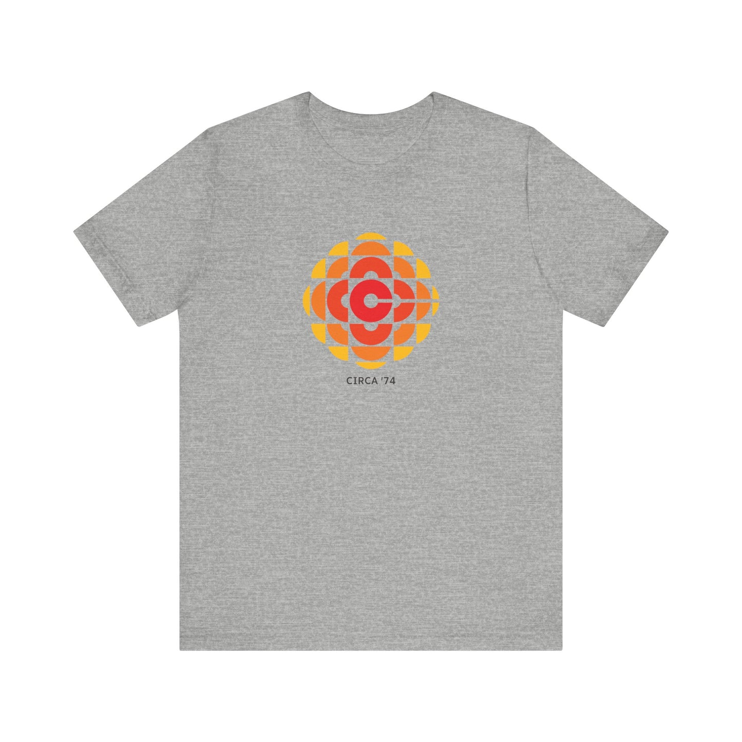 CBC 1974 Retro Logo Unisex Jersey Short Sleeve Tee