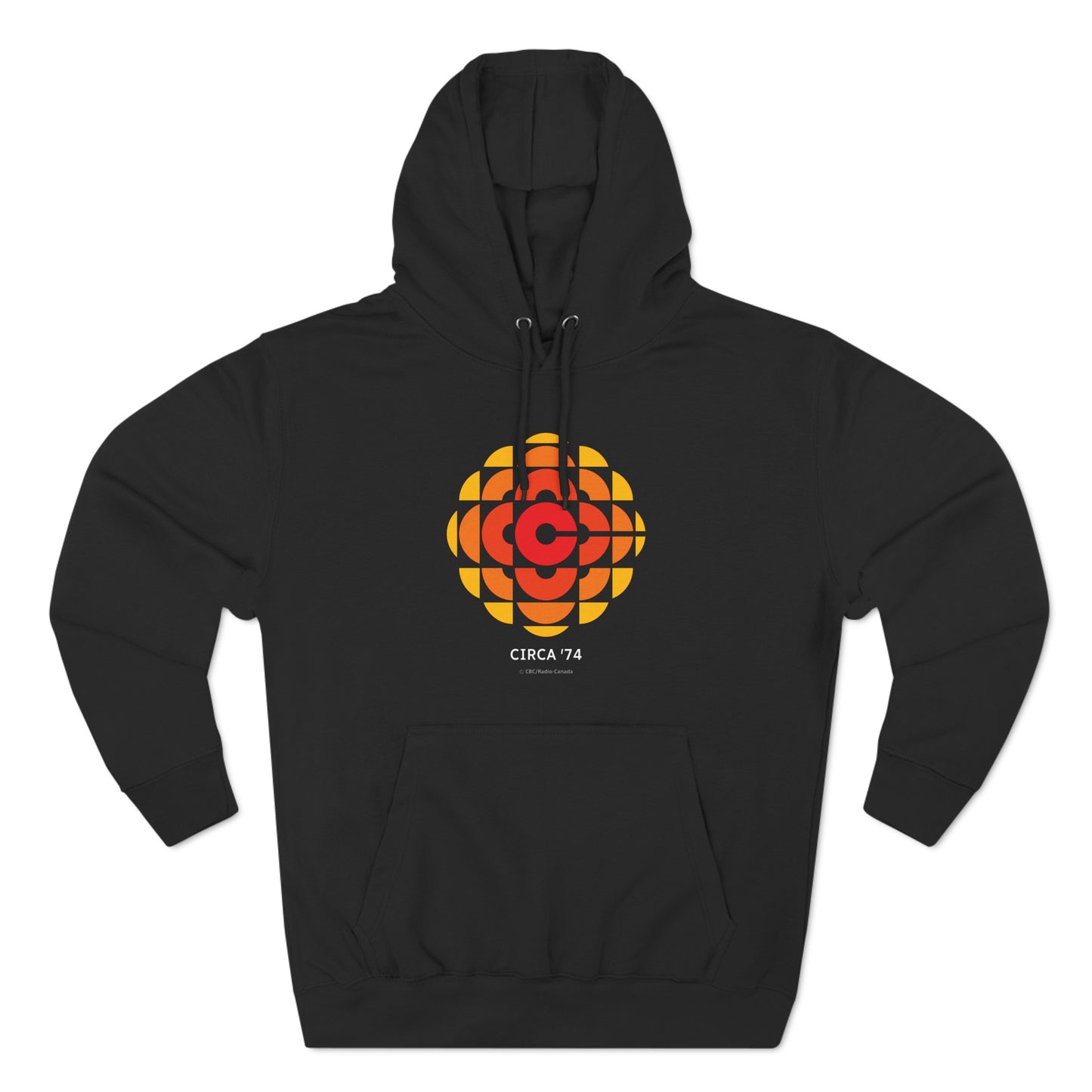 CBC 1974 Retro Logo Three-Panel Fleece Hoodie