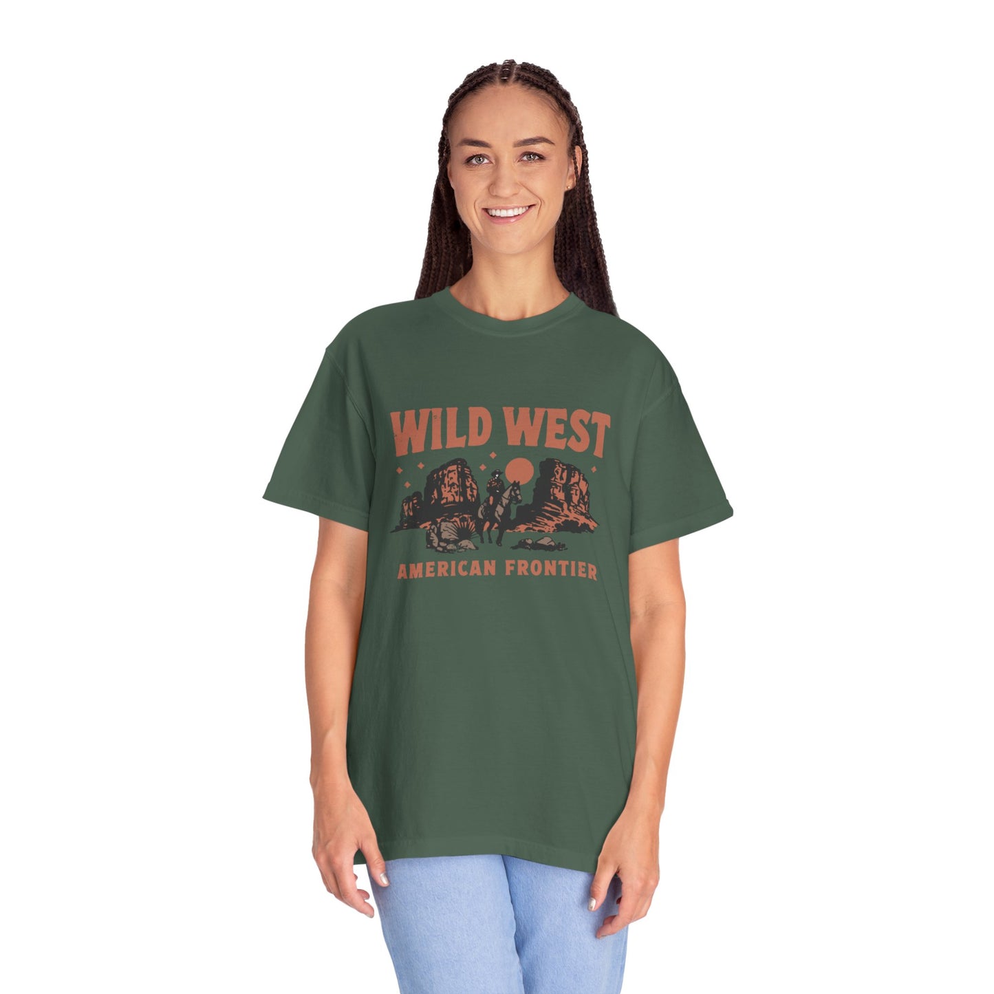 Wild West Unisex Garment-Dyed T-shirt