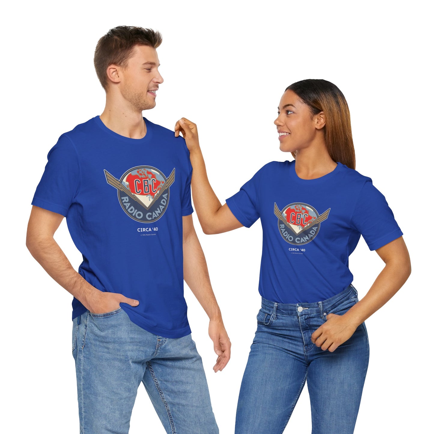 CBC 1940 Retro Unisex Jersey Short Sleeve Tee