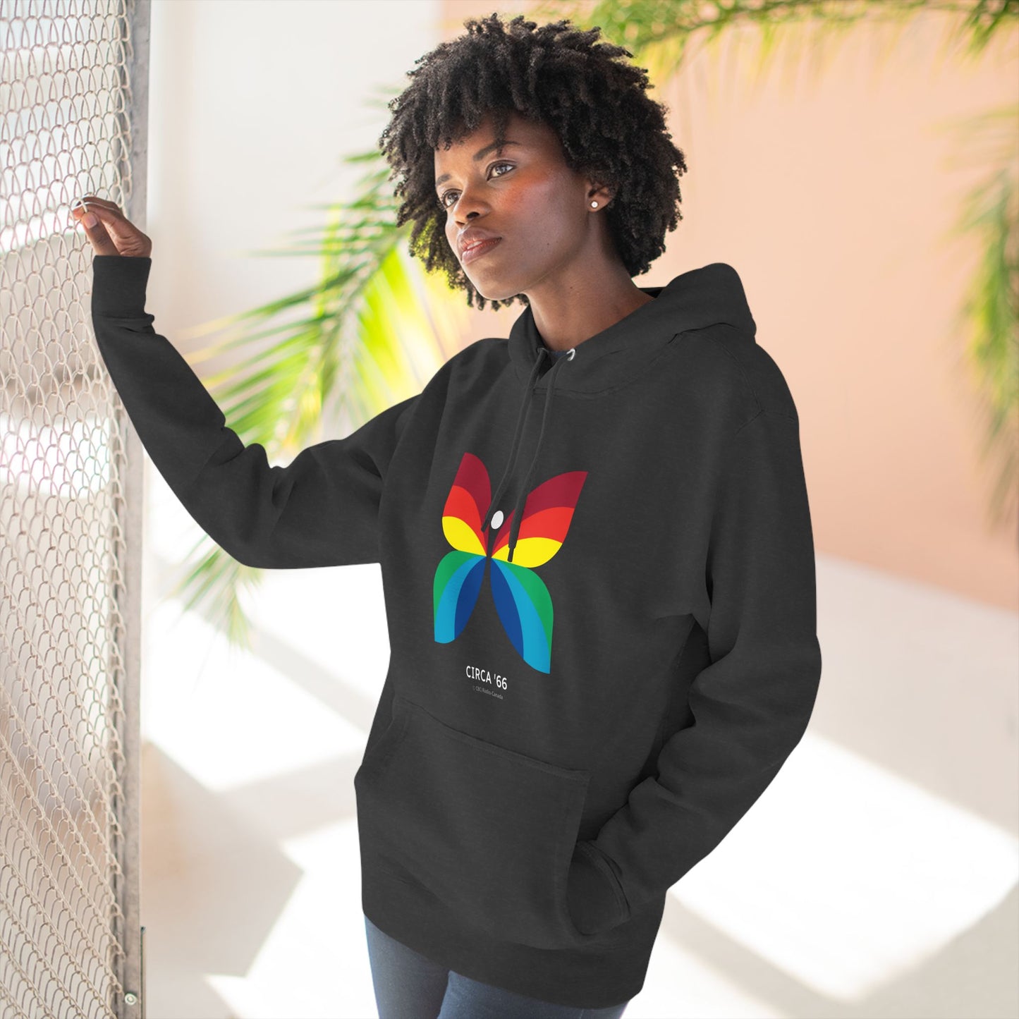CBC 1966 Retro Logo Three-Panel Fleece Hoodie