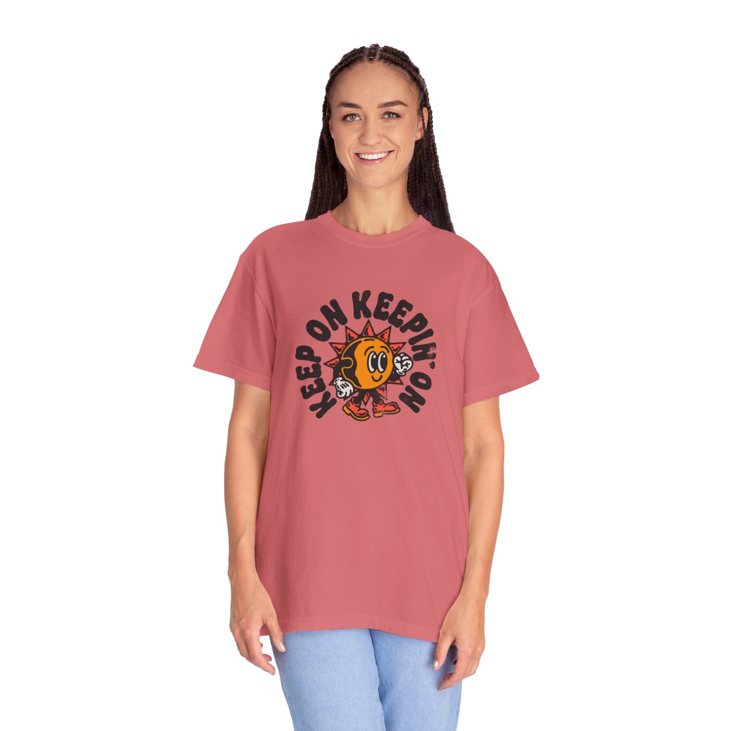 Keep On Keepin'on Unisex Garment-Dyed T-shirt