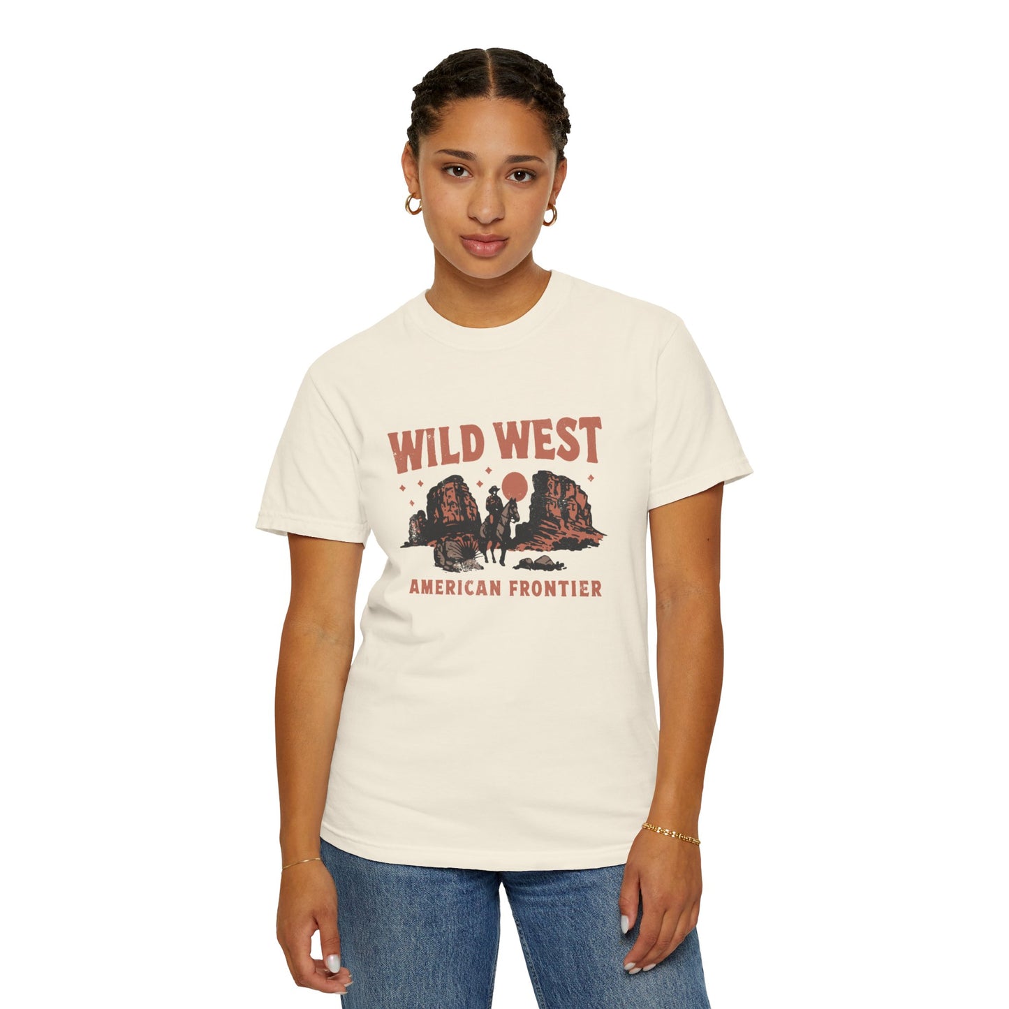 Wild West Unisex Garment-Dyed T-shirt