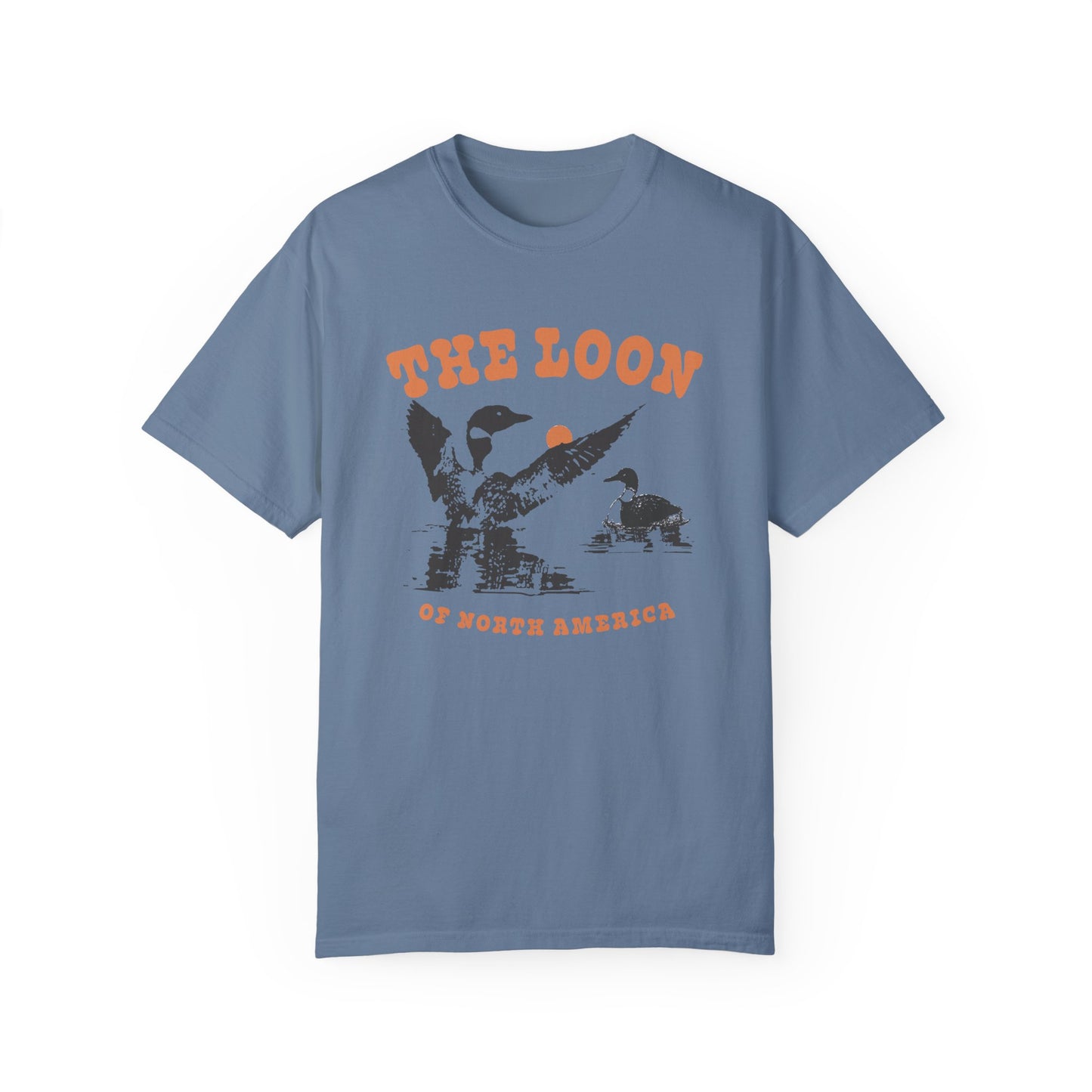 The Loon Of North America Unisex Garment-Dyed T-shirt
