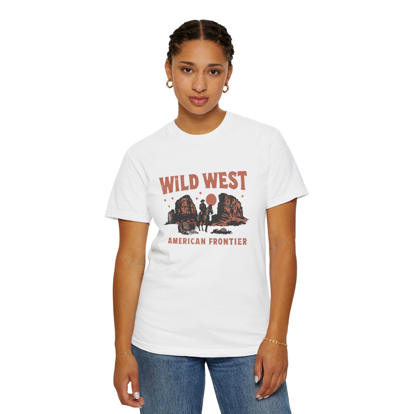 Wild West Unisex Garment-Dyed T-shirt