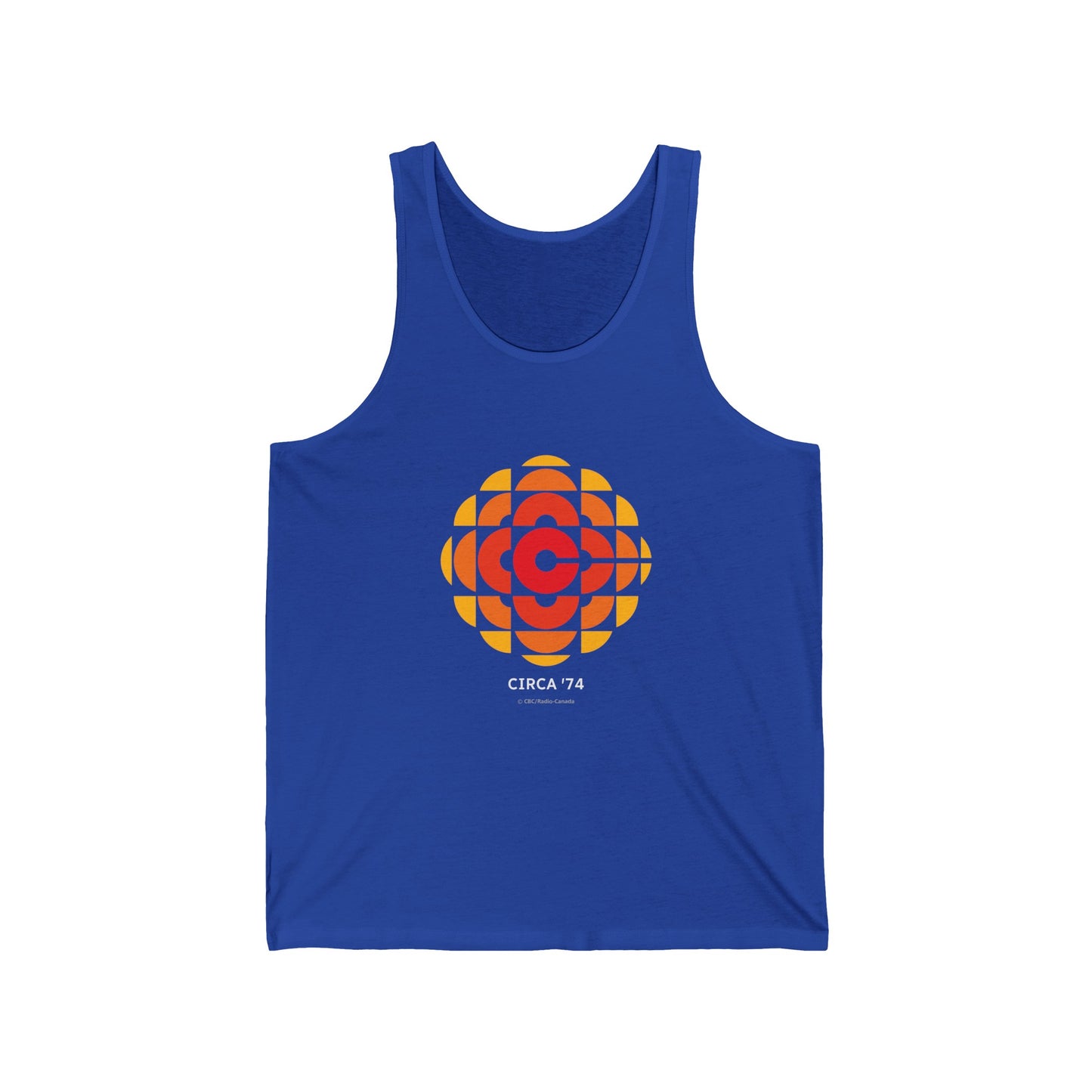 CBC 1974 Retro Logo Unisex Jersey Tank