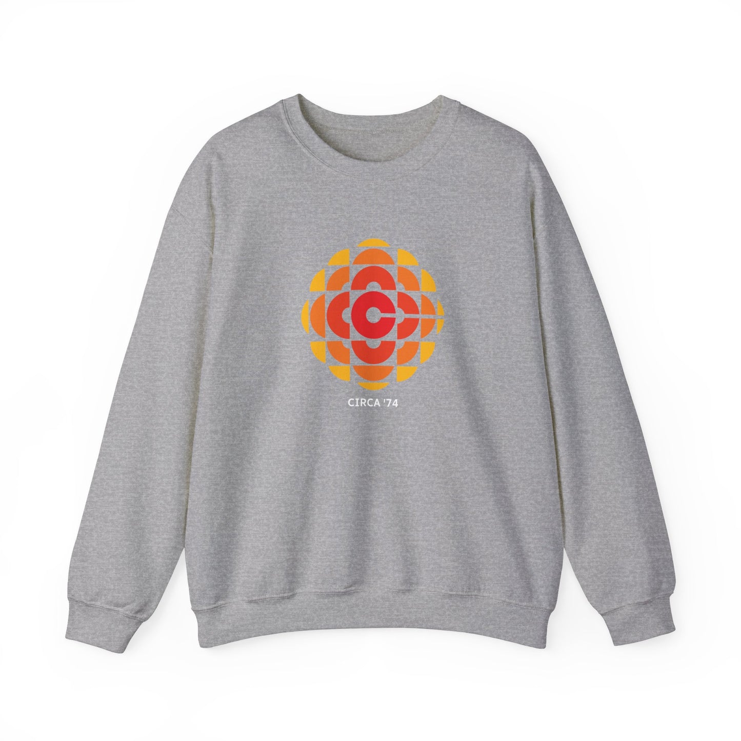 CBC 1974 Retro Logo Unisex Heavy Blend™ Crewneck Sweatshirt