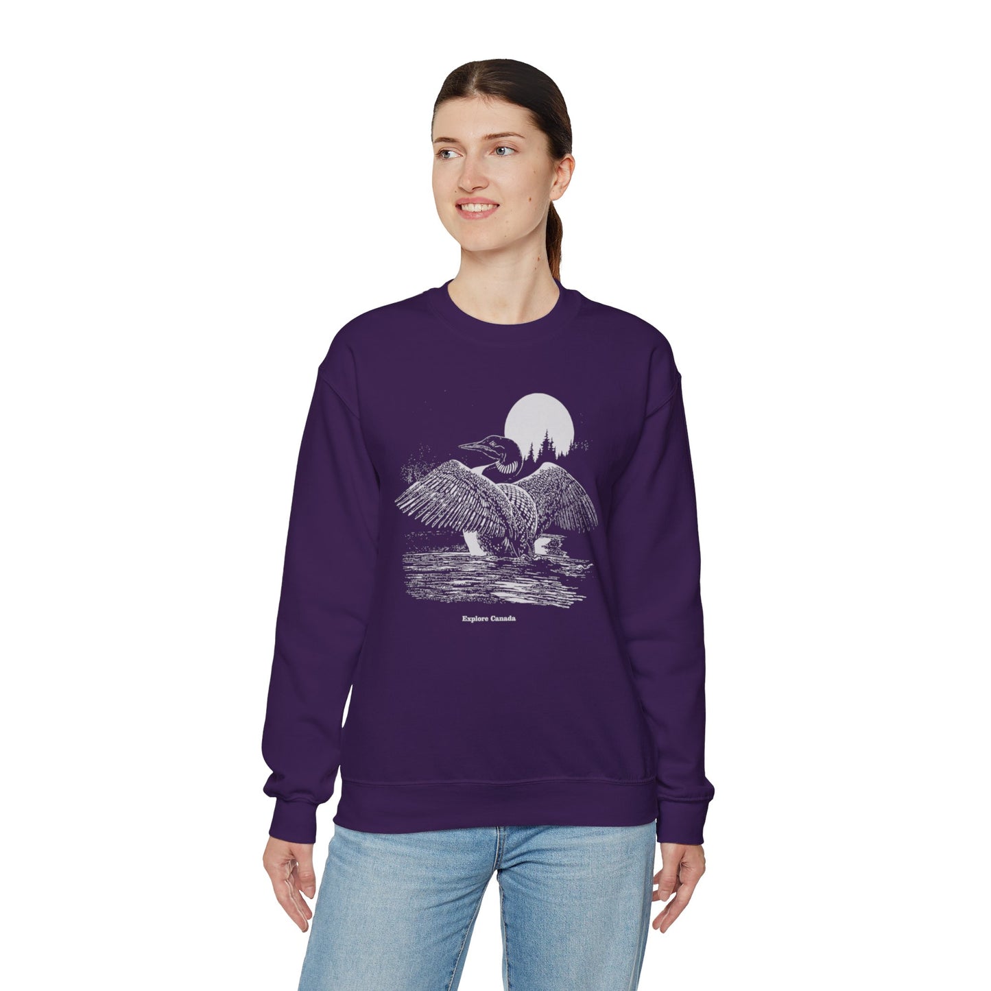 Canada Loon Unisex Heavy Blend™ Crewneck Sweatshirt