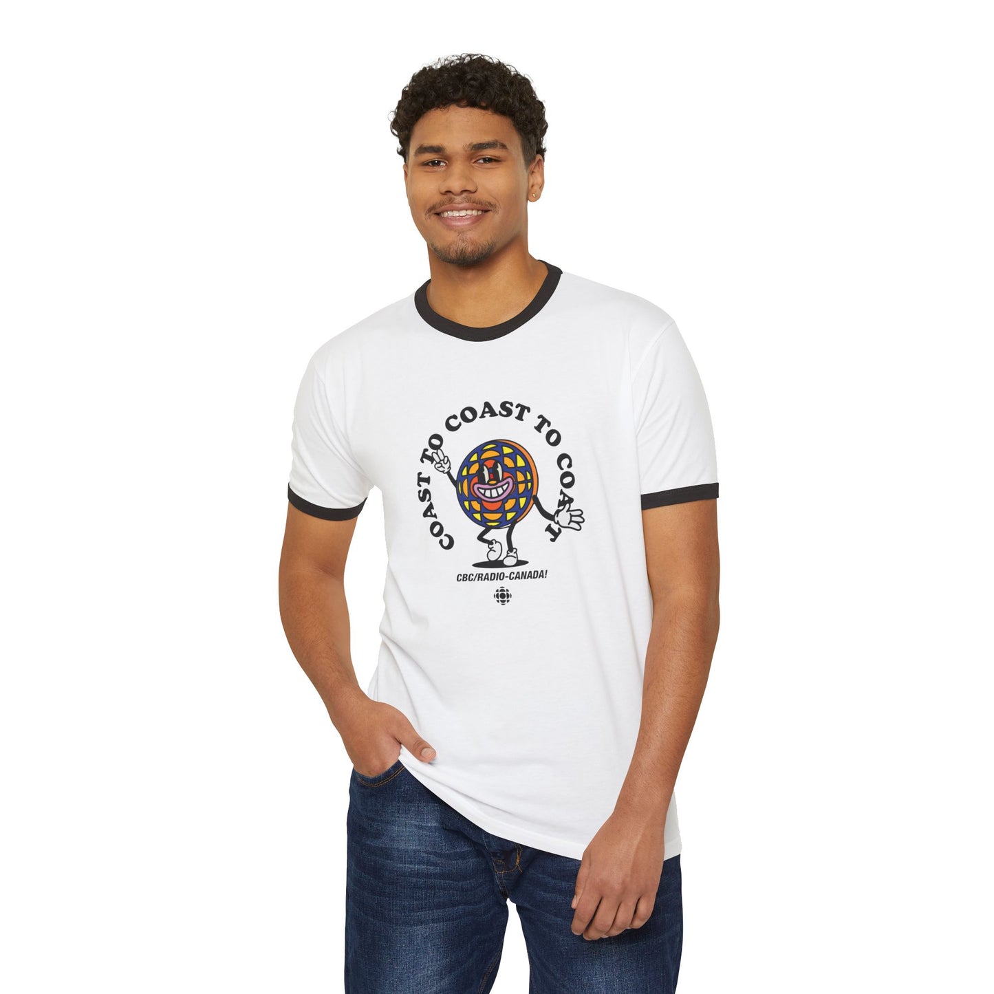Larry Logo Throwback Unisex Cotton Ringer T-Shirt