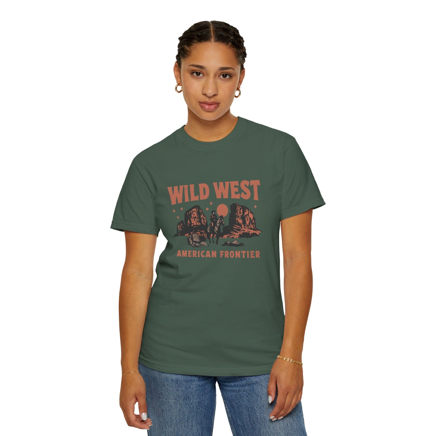 Wild West Unisex Garment-Dyed T-shirt