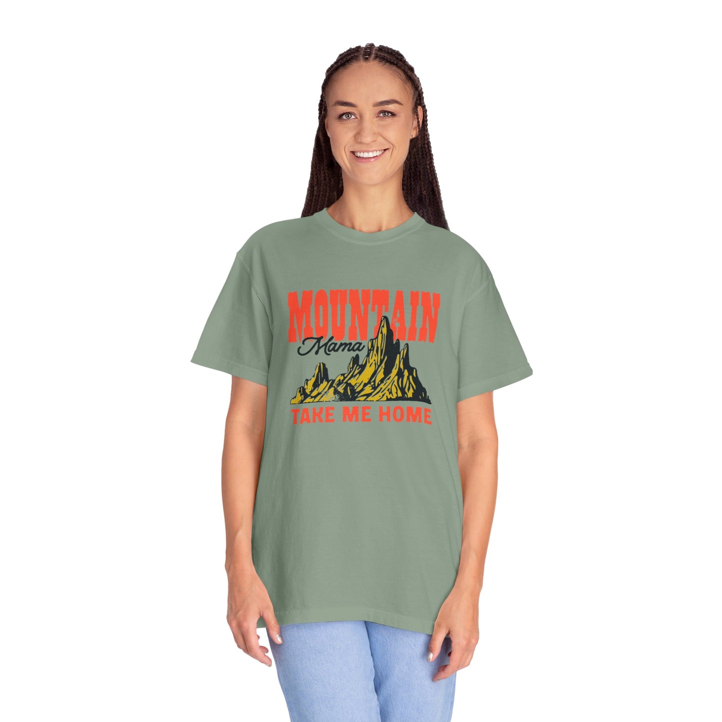 Mountain Mama Unisex Garment-Dyed T-shirt