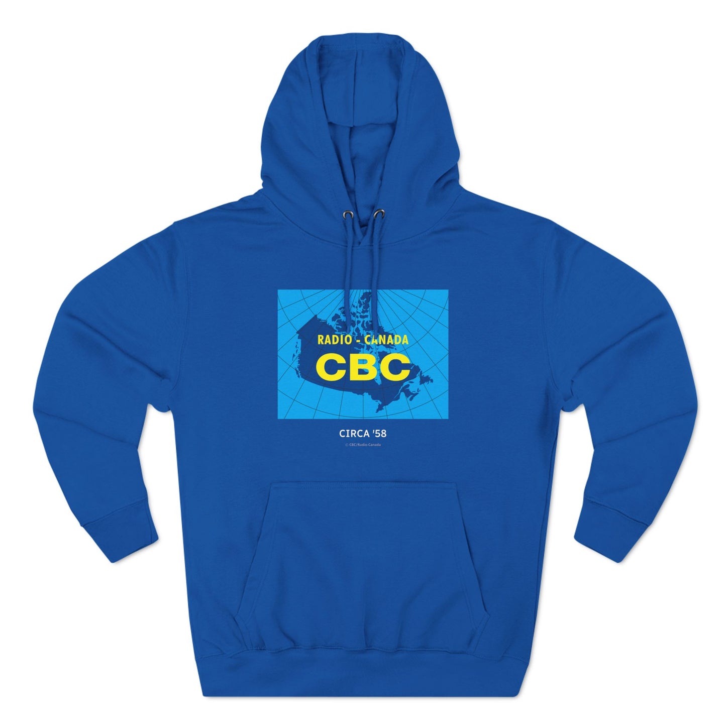 CBC 1958 Retro Logo Three-Panel Fleece Hoodie