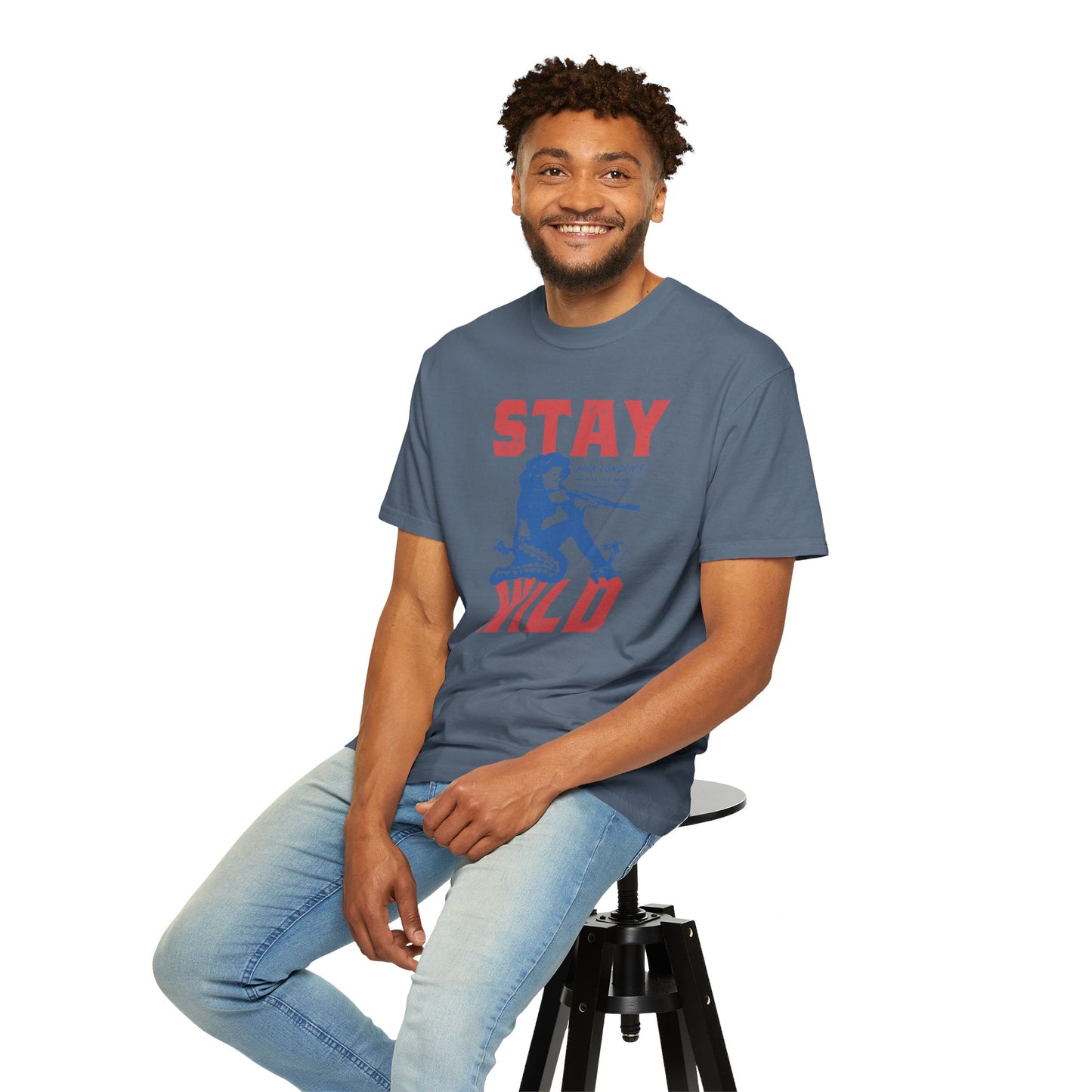 Stat Wild Unisex Garment-Dyed T-shirt
