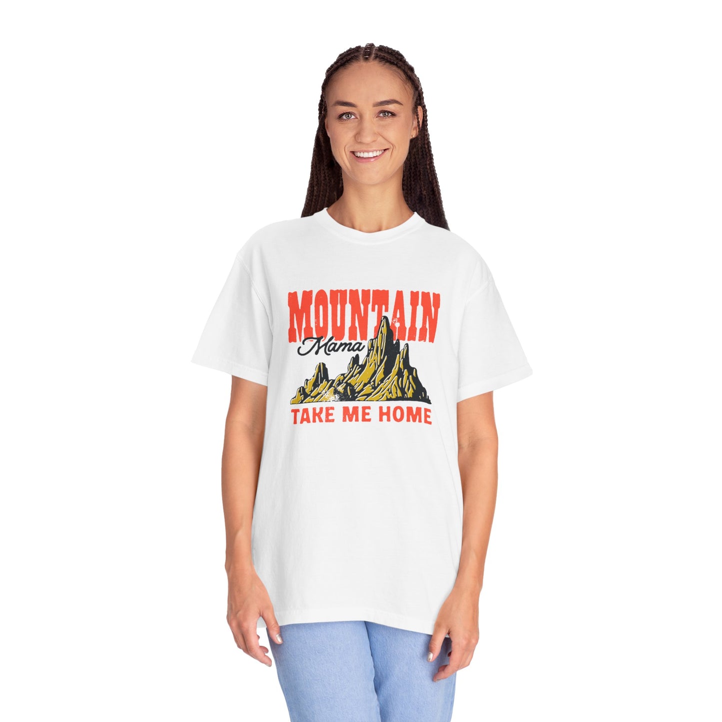 Mountain Mama Unisex Garment-Dyed T-shirt