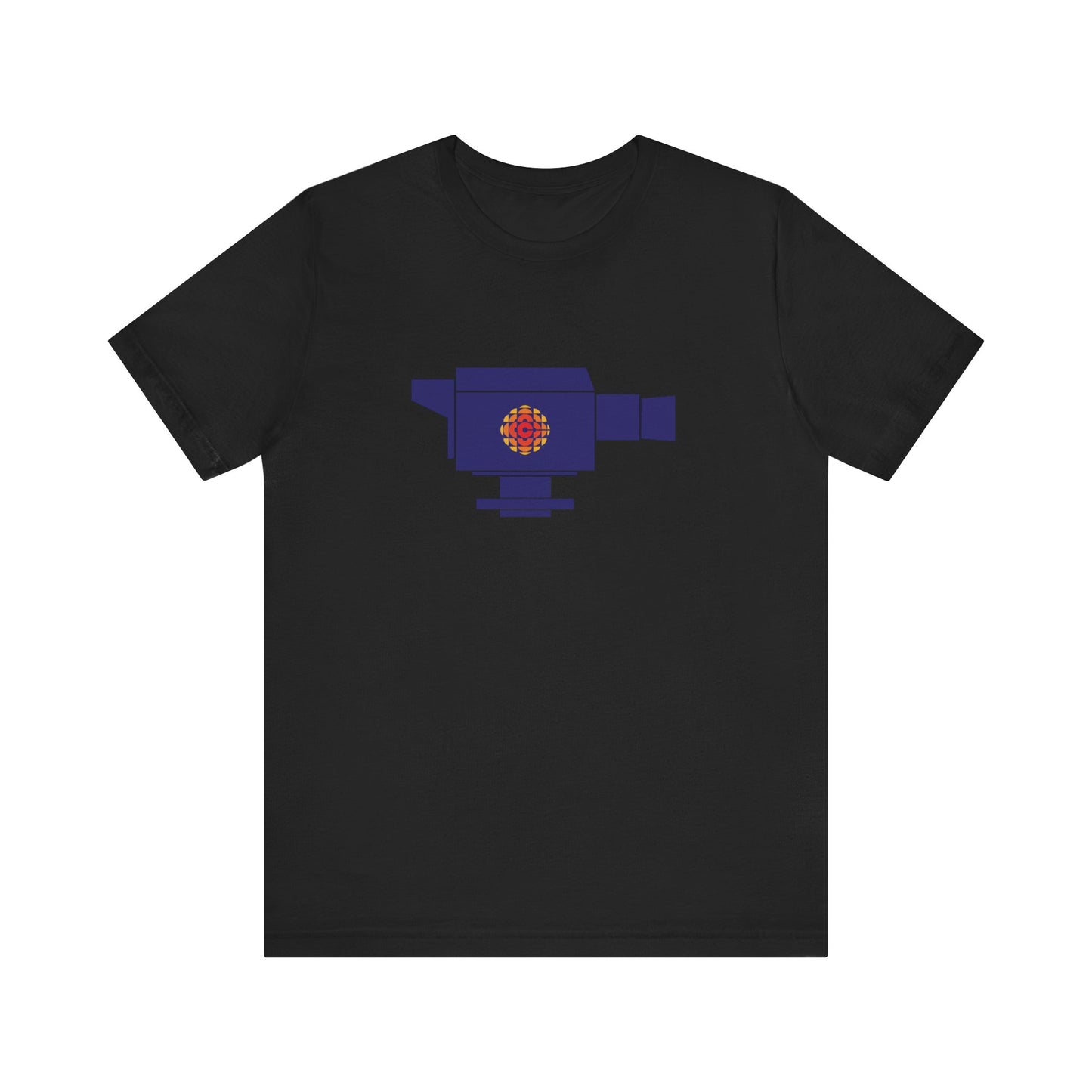 CBC Camera 1974 Retro Logo Unisex Jersey Short Sleeve Tee