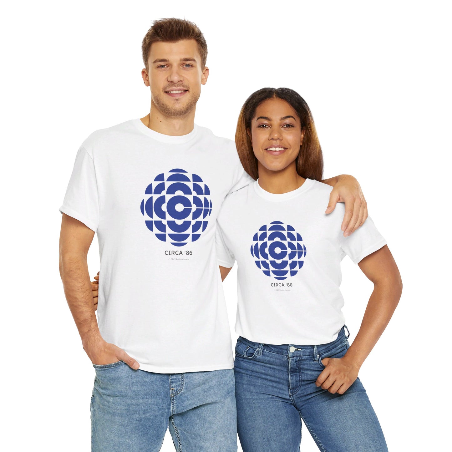 CBC 1986 Retro Logo Unisex Heavy Cotton Tee