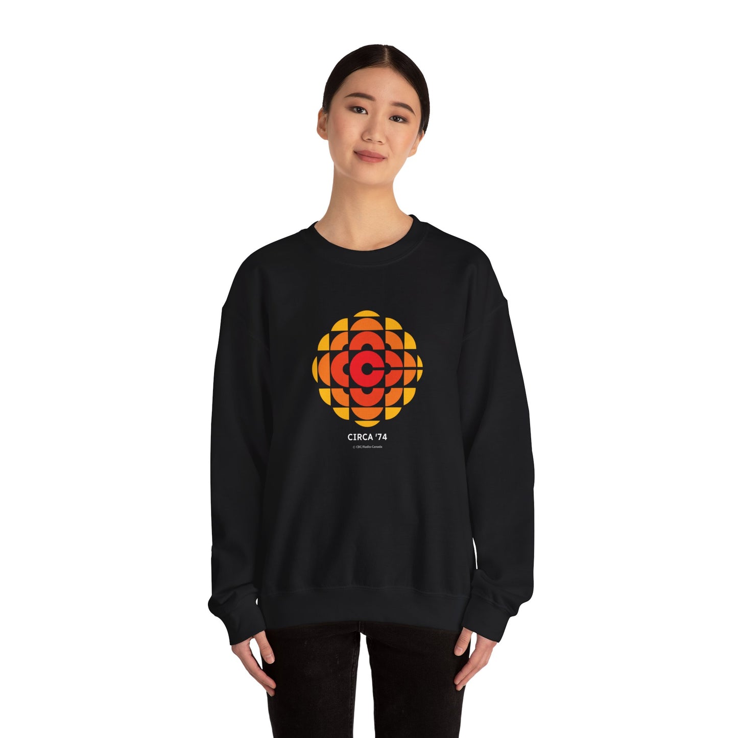 CBC 1974 Retro Logo Unisex Heavy Blend™ Crewneck Sweatshirt