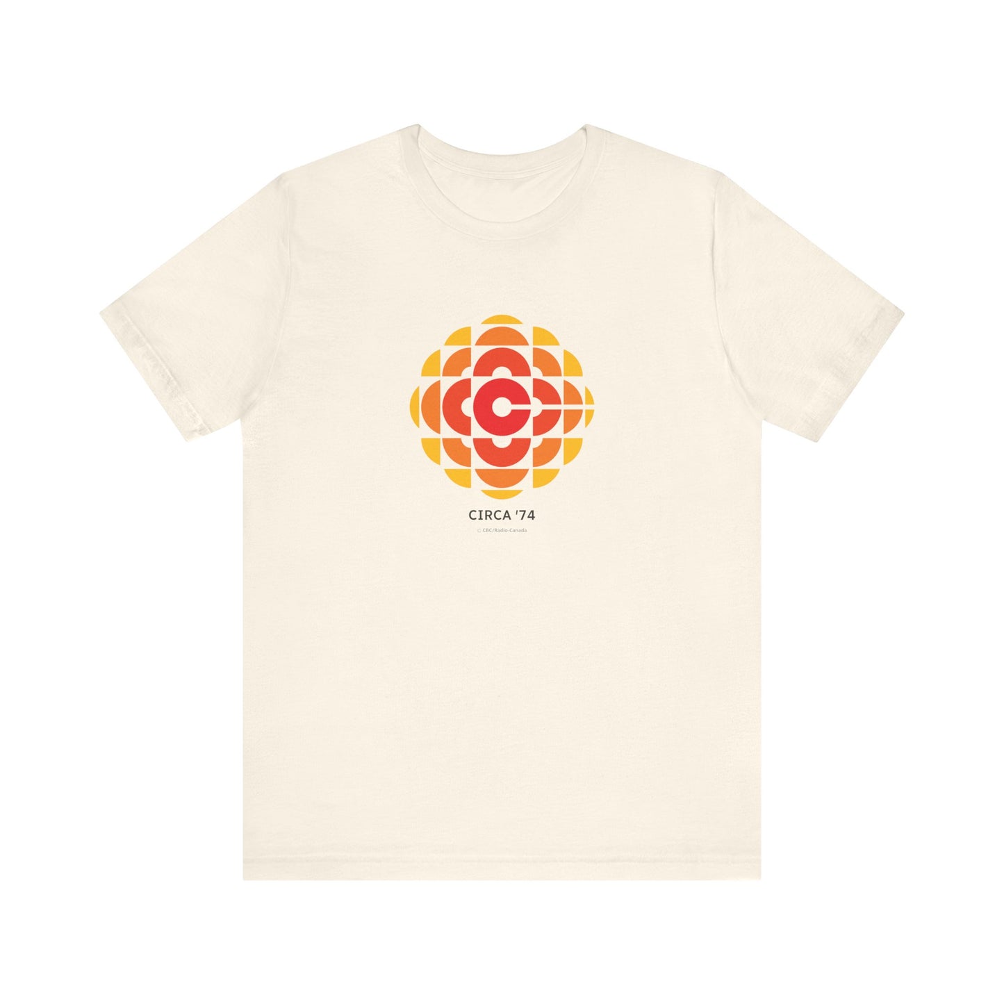 CBC 1974 Retro Logo Unisex Jersey Short Sleeve Tee