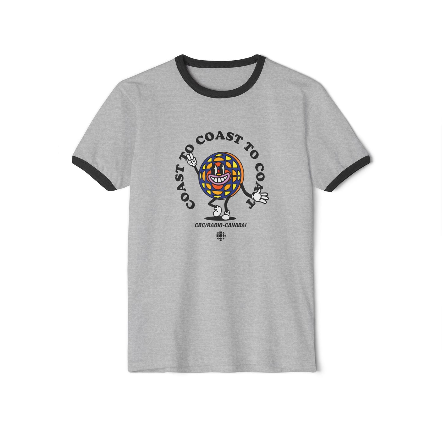 Larry Logo Throwback Unisex Cotton Ringer T-Shirt