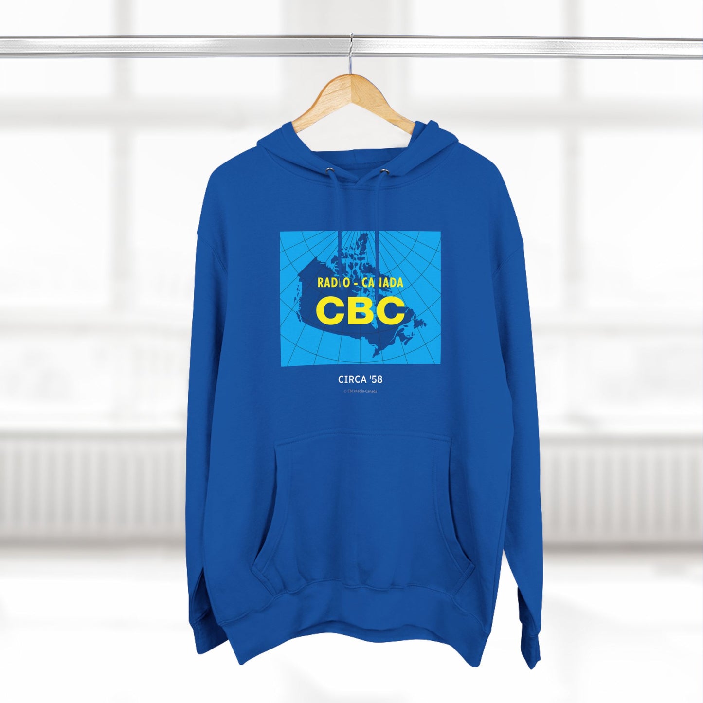 CBC 1958 Retro Logo Three-Panel Fleece Hoodie
