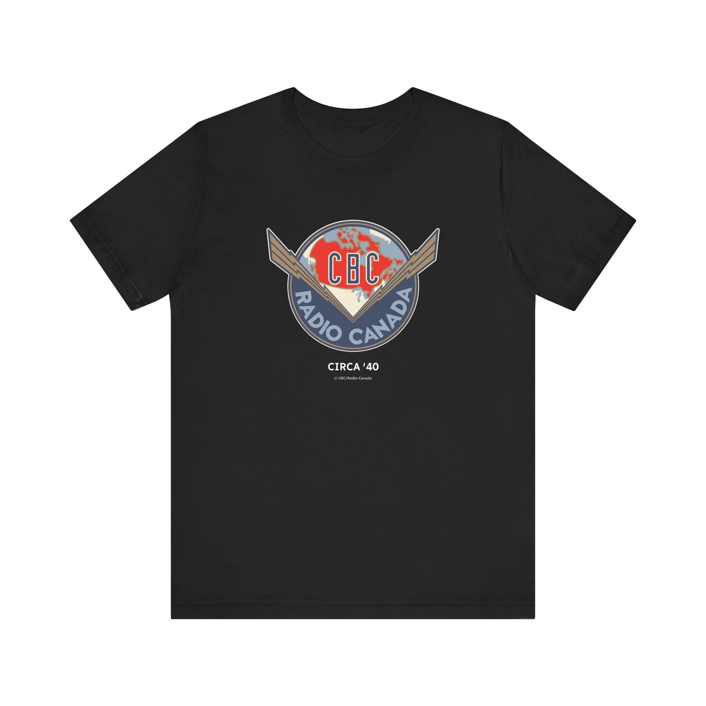 CBC 1940 Retro Unisex Jersey Short Sleeve Tee