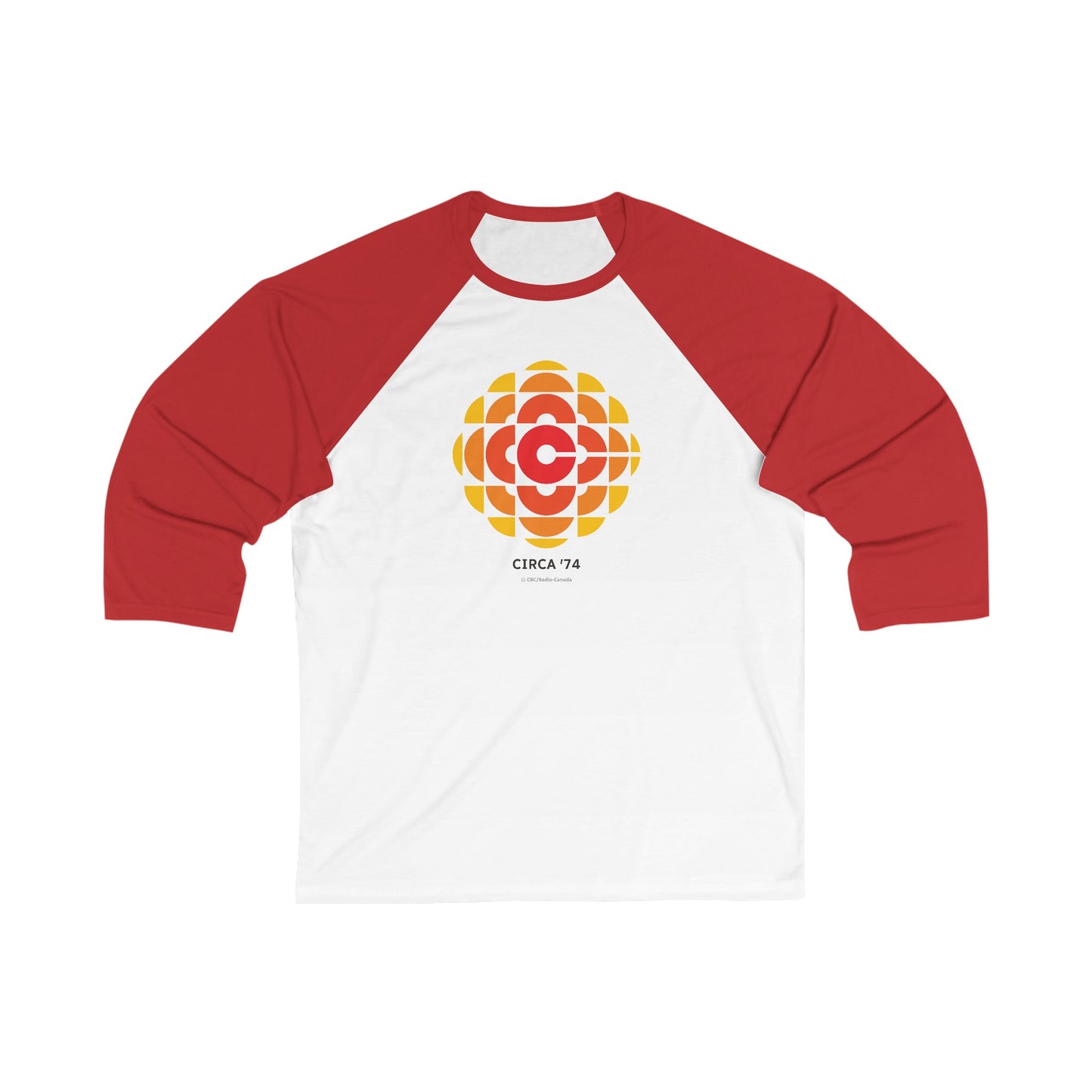 CBC 1974 Unisex 3\4 Sleeve Baseball Tee