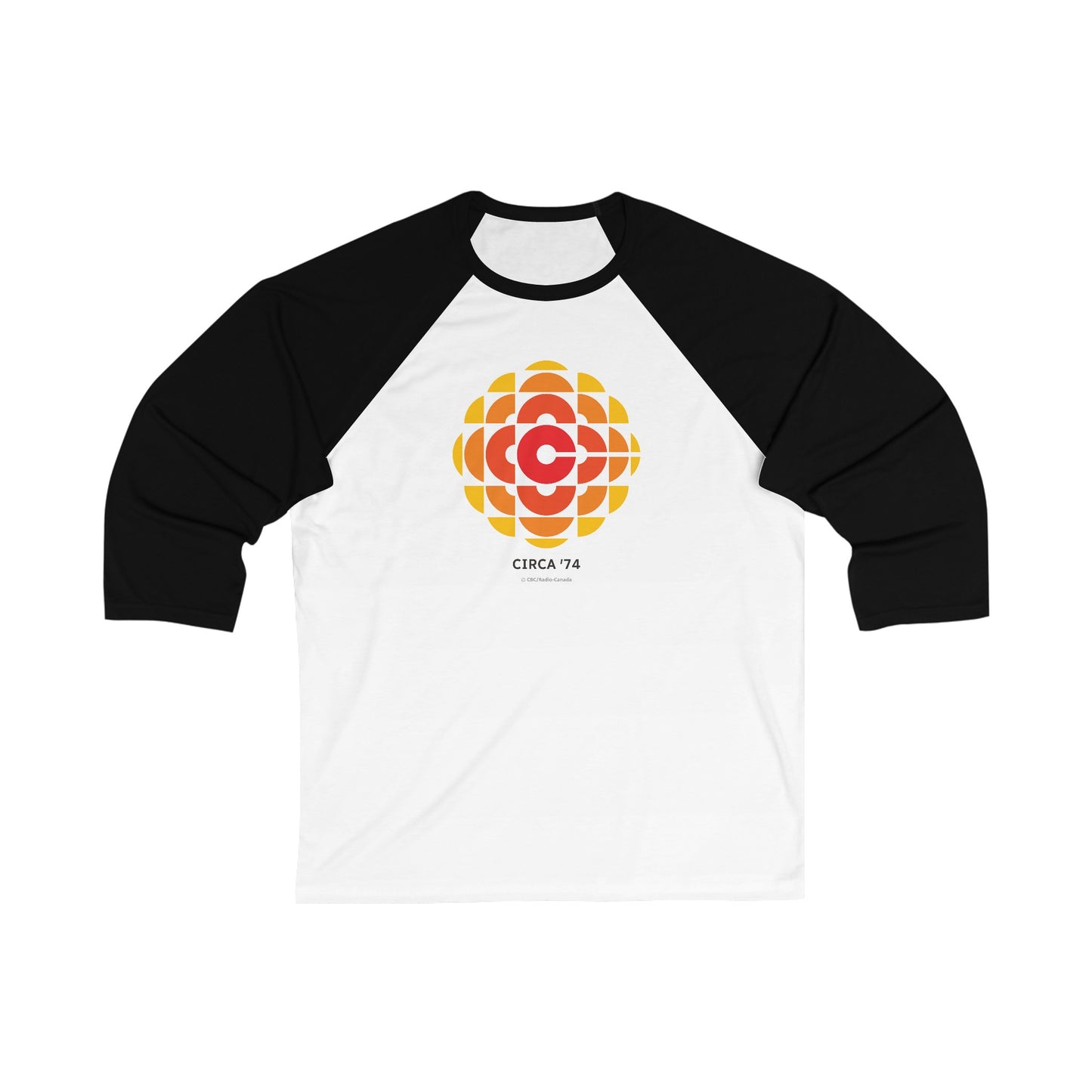 CBC 1974 Unisex 3\4 Sleeve Baseball Tee