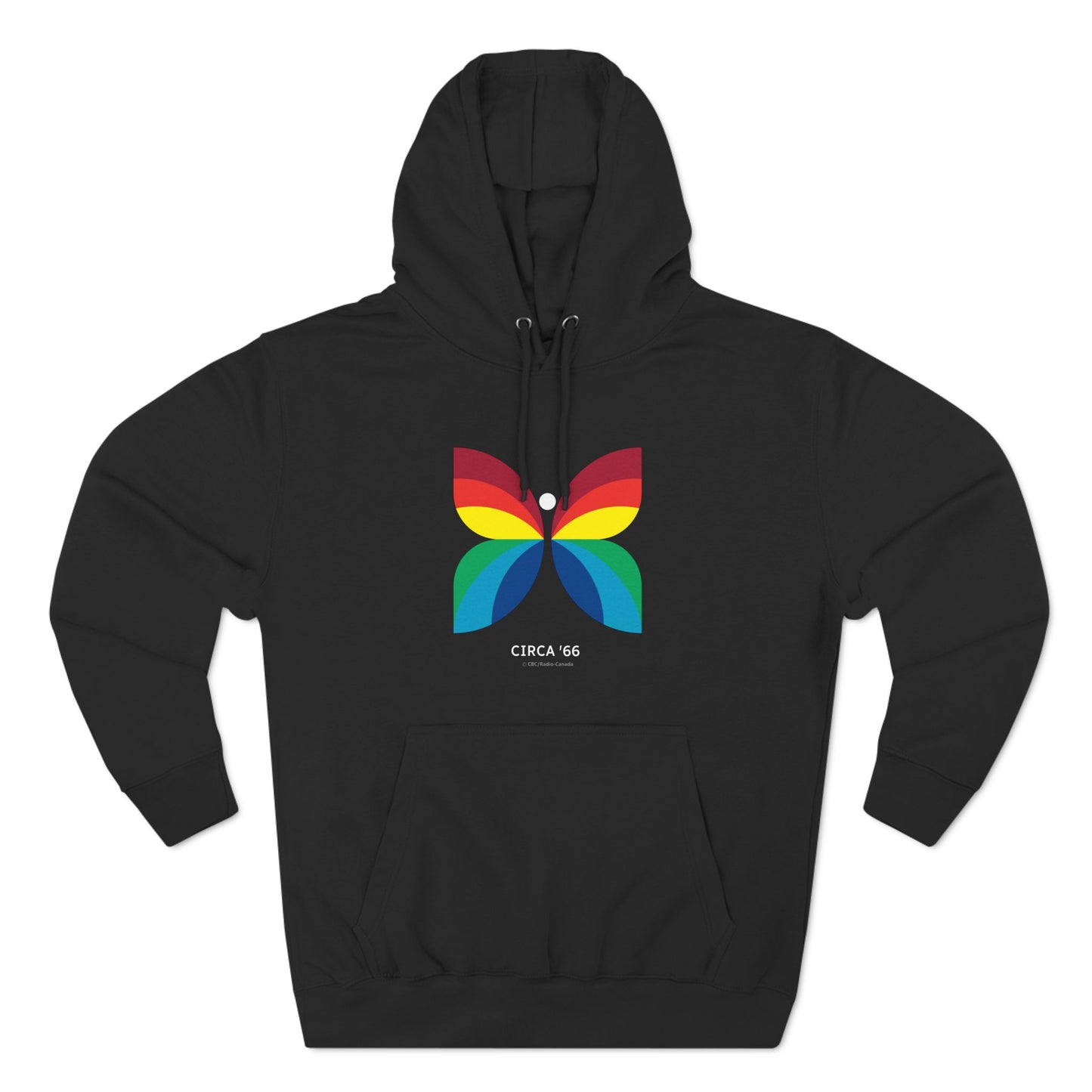 CBC 1966 Retro Logo Three-Panel Fleece Hoodie