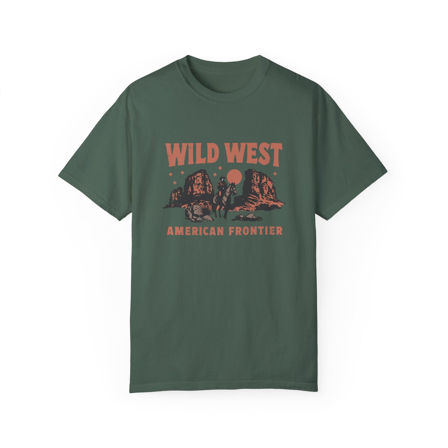 Wild West Unisex Garment-Dyed T-shirt