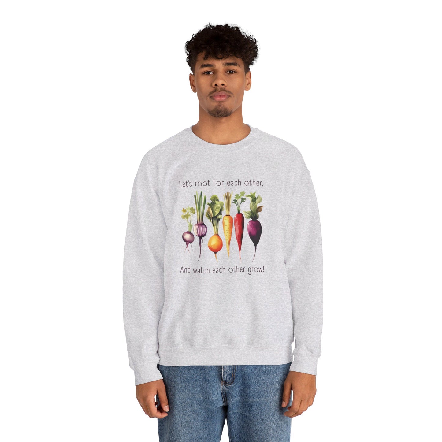 Let All Root For Each Other Unisex Heavy Blend™ Crewneck Sweatshirt