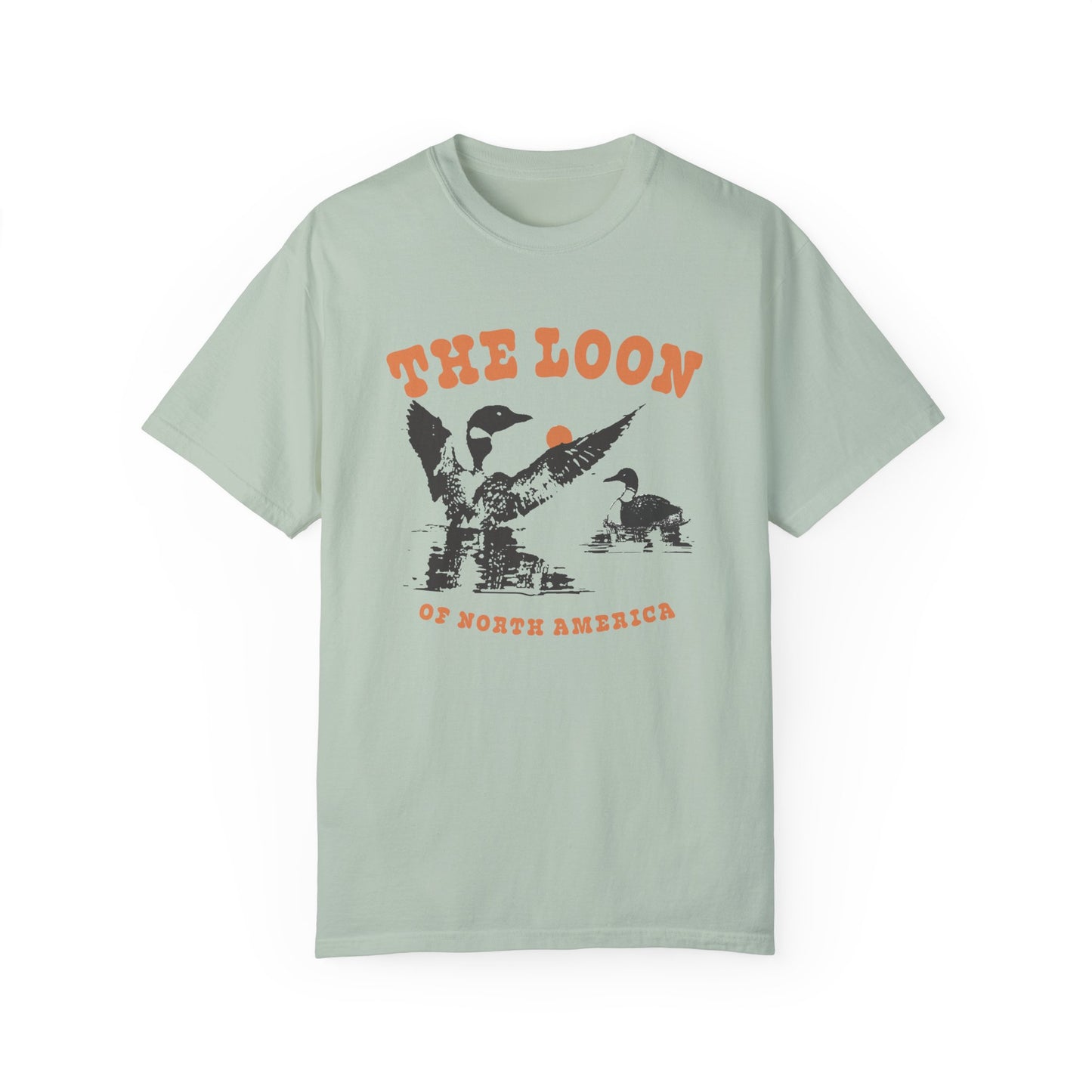 The Loon Of North America Unisex Garment-Dyed T-shirt