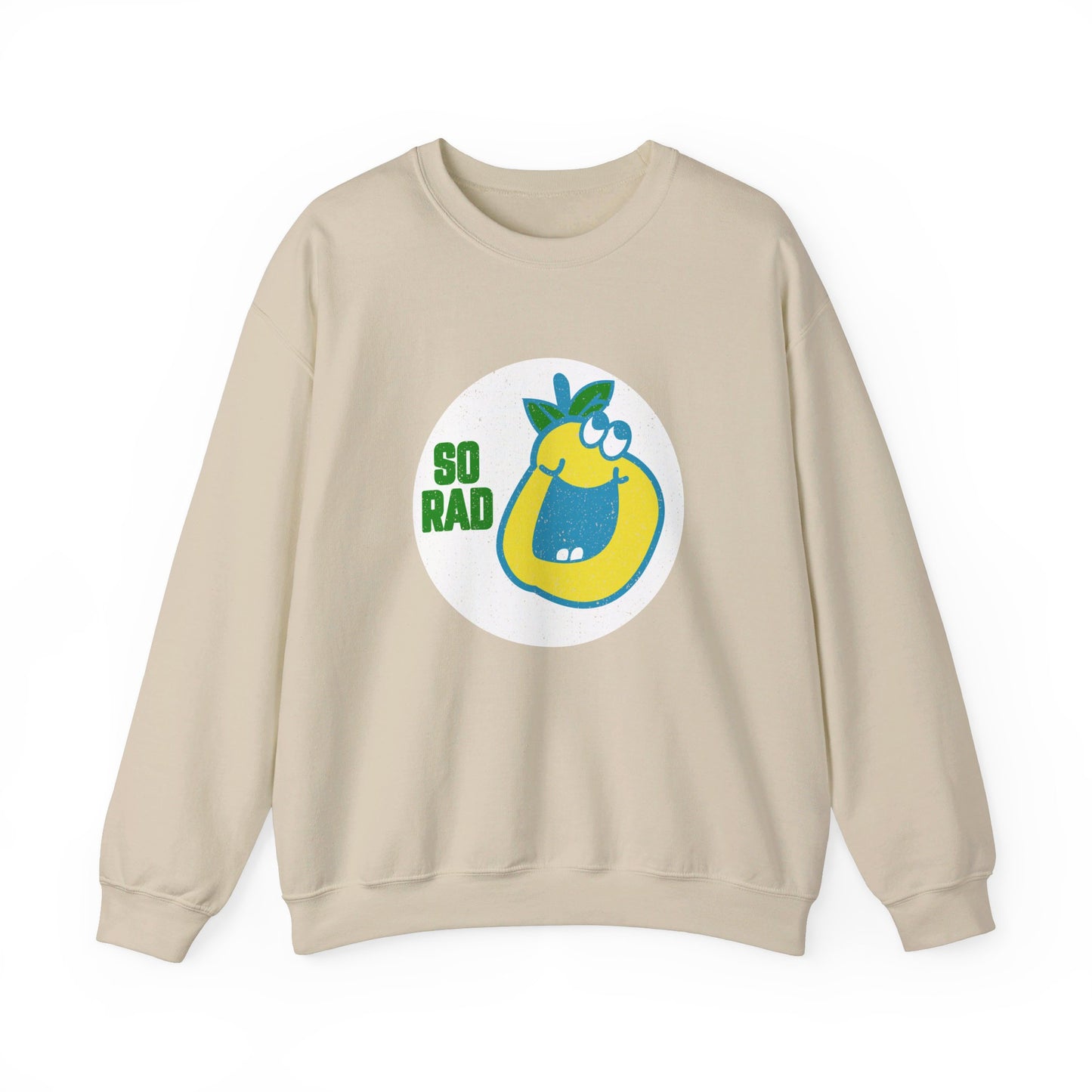 So Rad Retro Charachter Mascot Unisex Heavy Blend™ Crewneck Sweatshirt