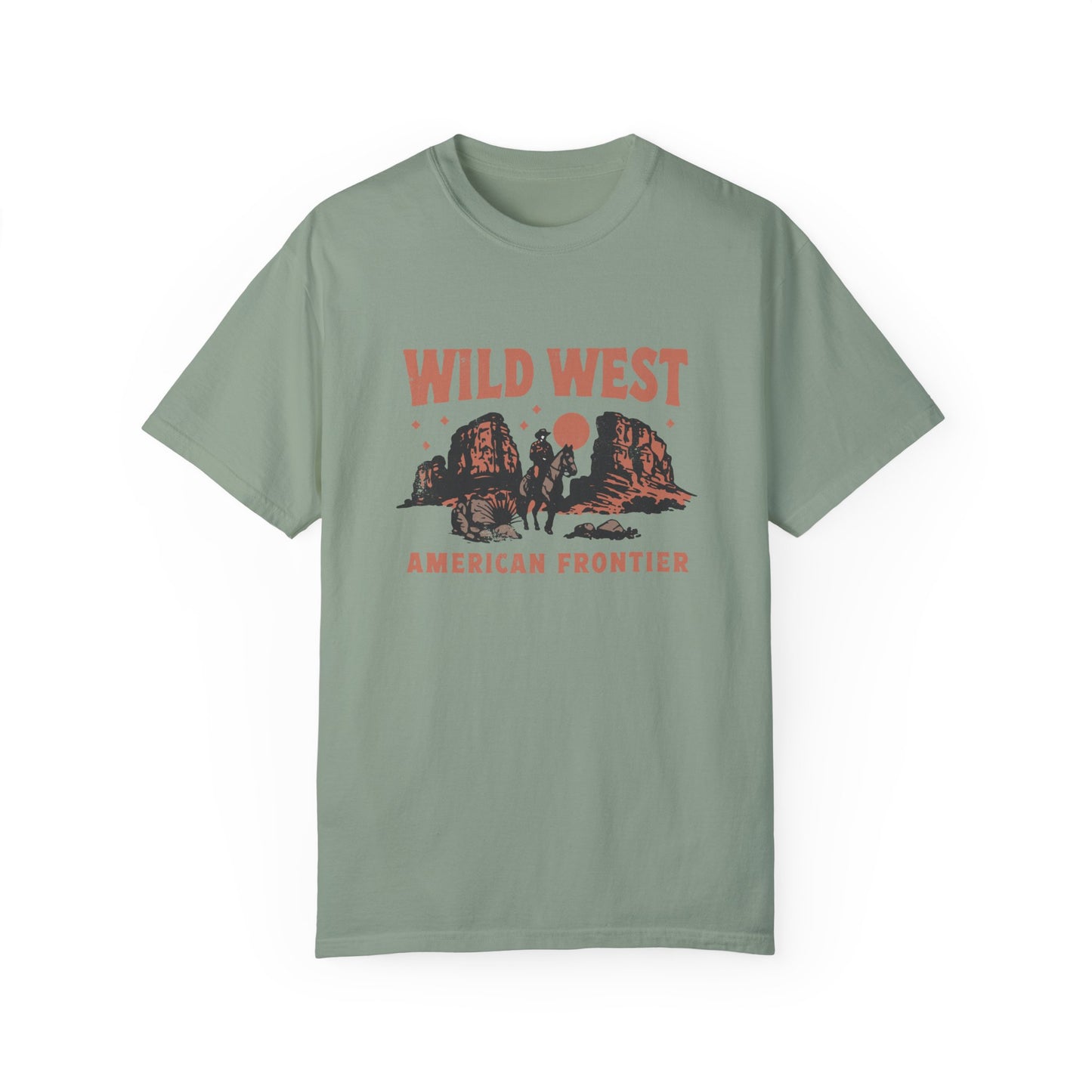 Wild West Unisex Garment-Dyed T-shirt